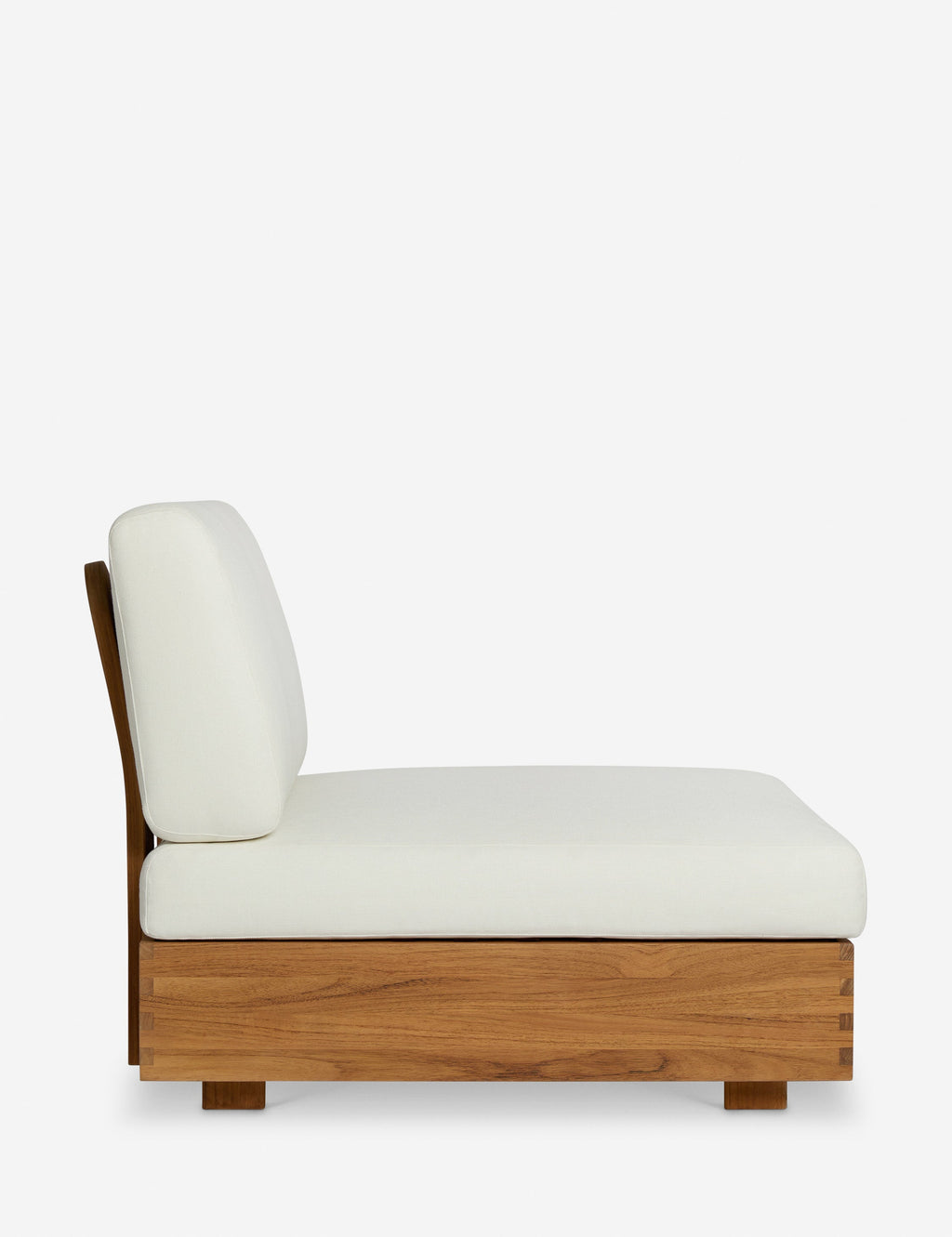 Lulu and Georgia - Abbot Outdoor Armless Accent Chair by Sarah Sherman Samuel