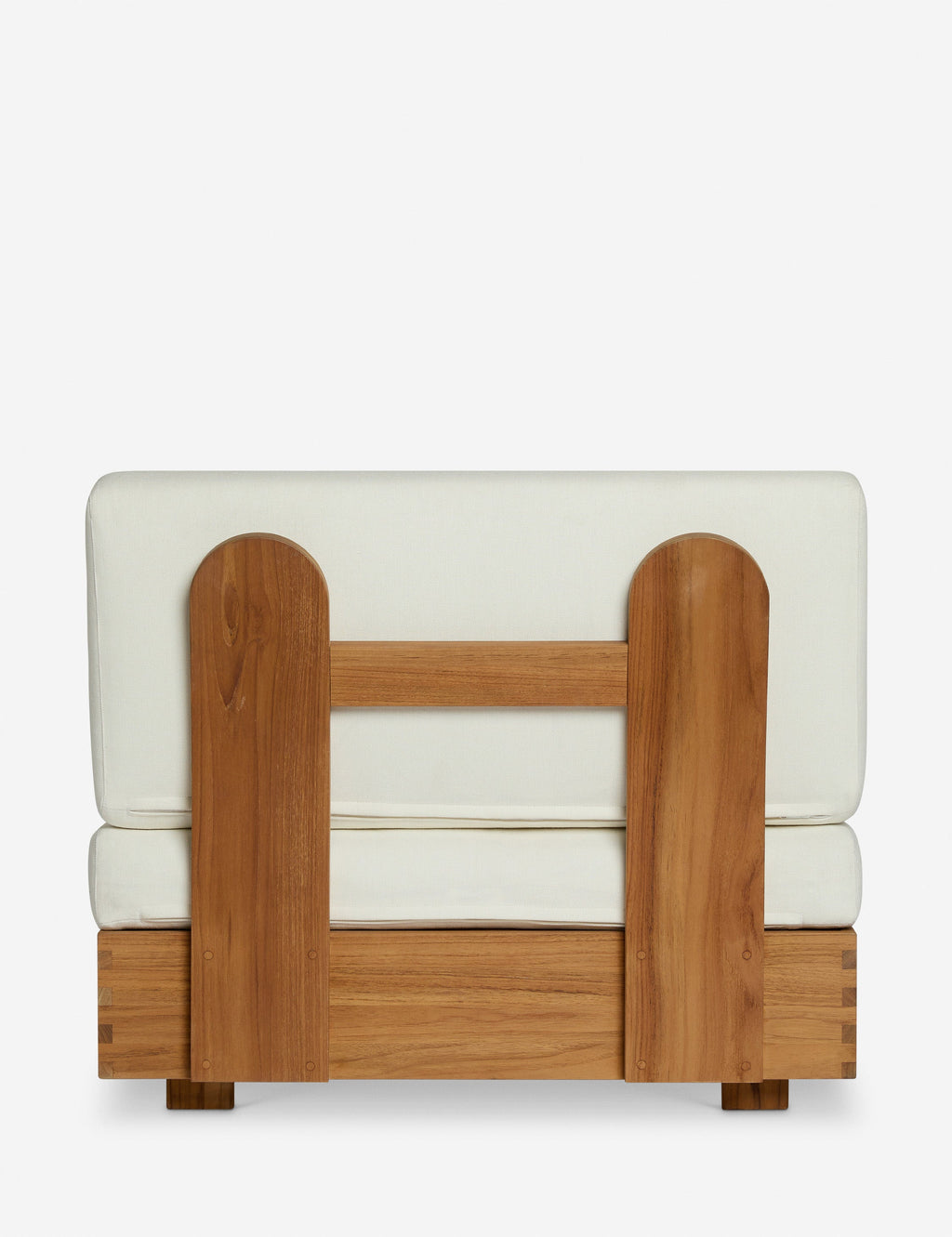 Lulu and Georgia - Abbot Outdoor Armless Accent Chair by Sarah Sherman Samuel