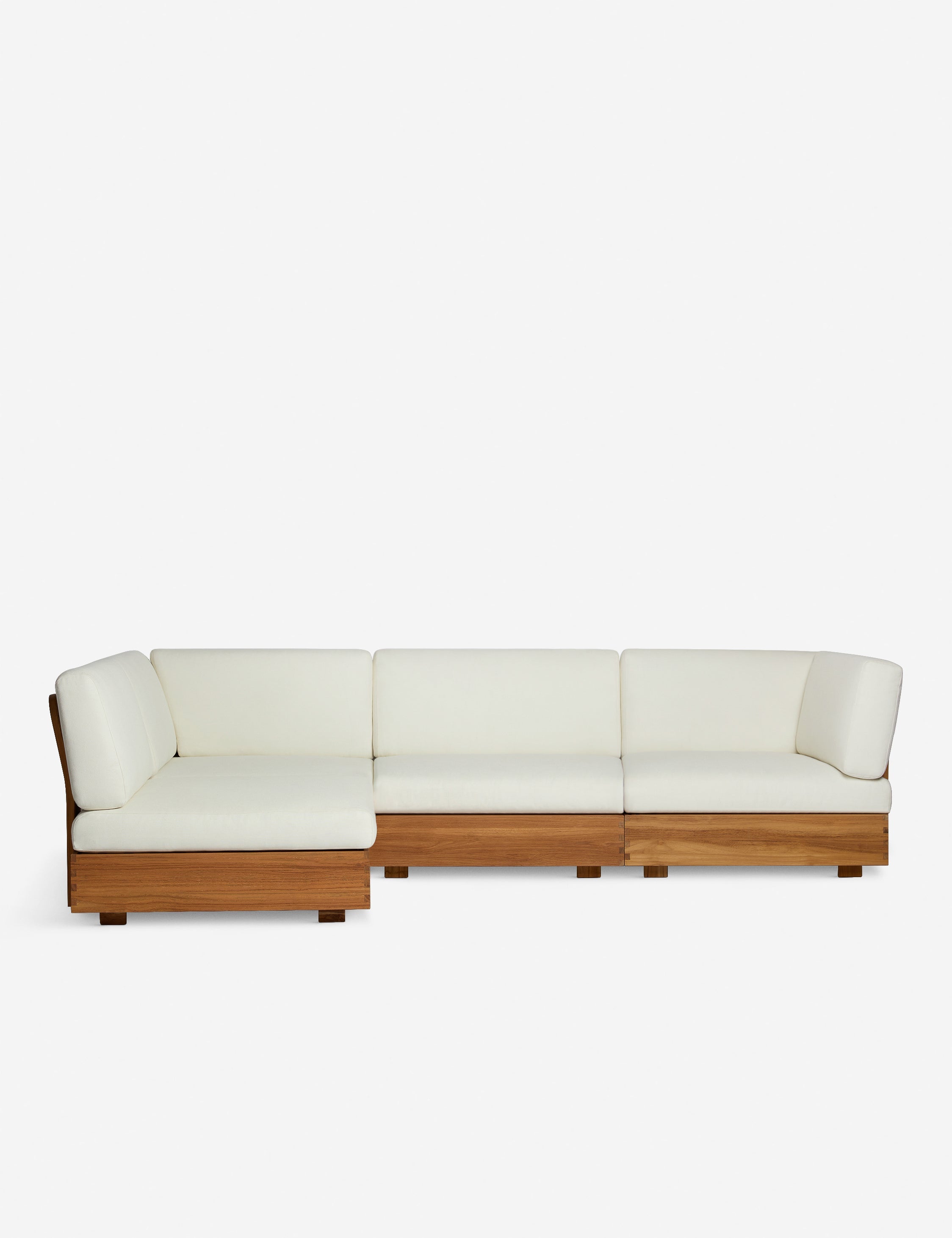 Lulu and Georgia - Abbot Outdoor Modular Chaise Sectional Sofa by Sarah Sherman Samuel