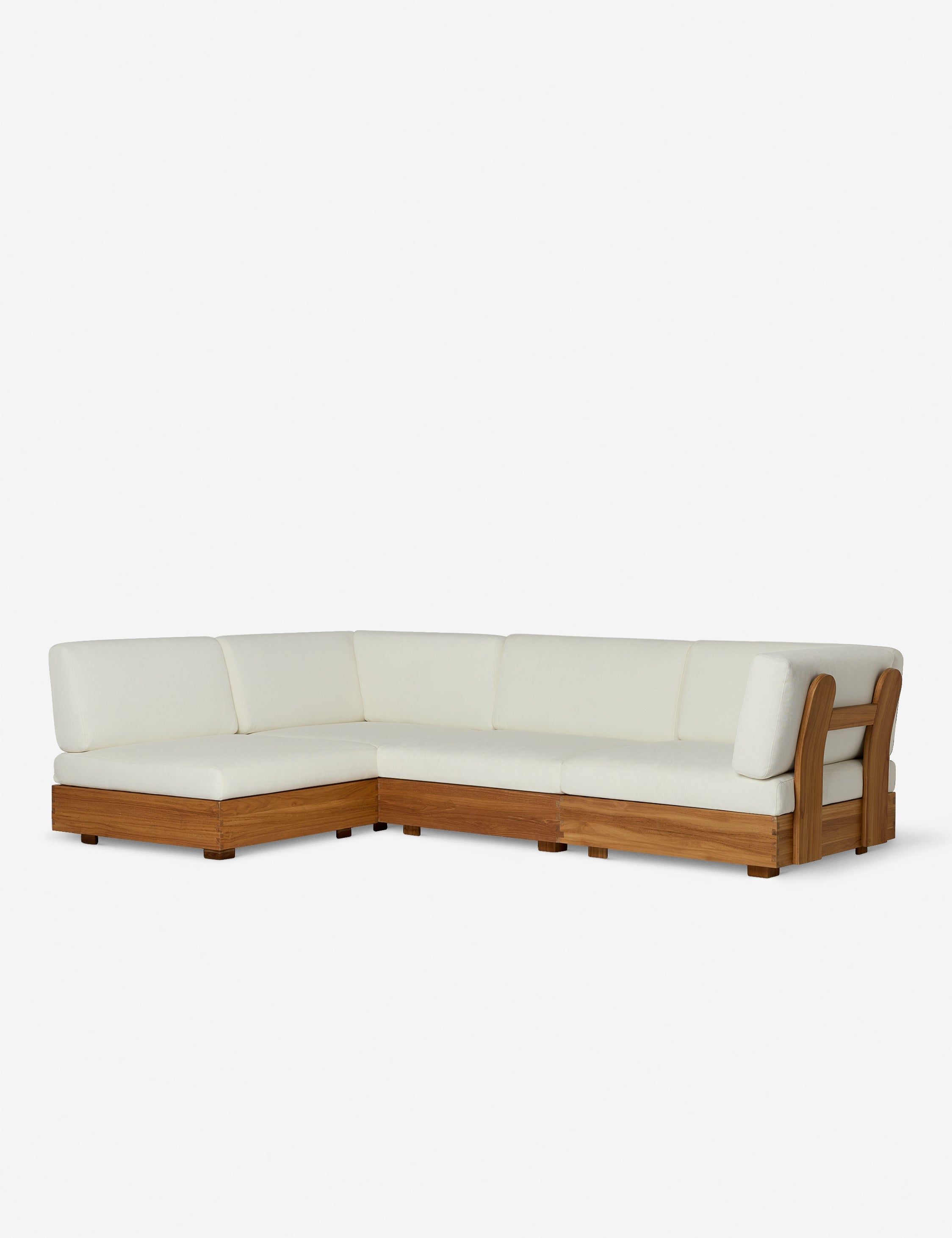 Lulu and Georgia - Abbot Outdoor Modular Chaise Sectional Sofa by Sarah Sherman Samuel