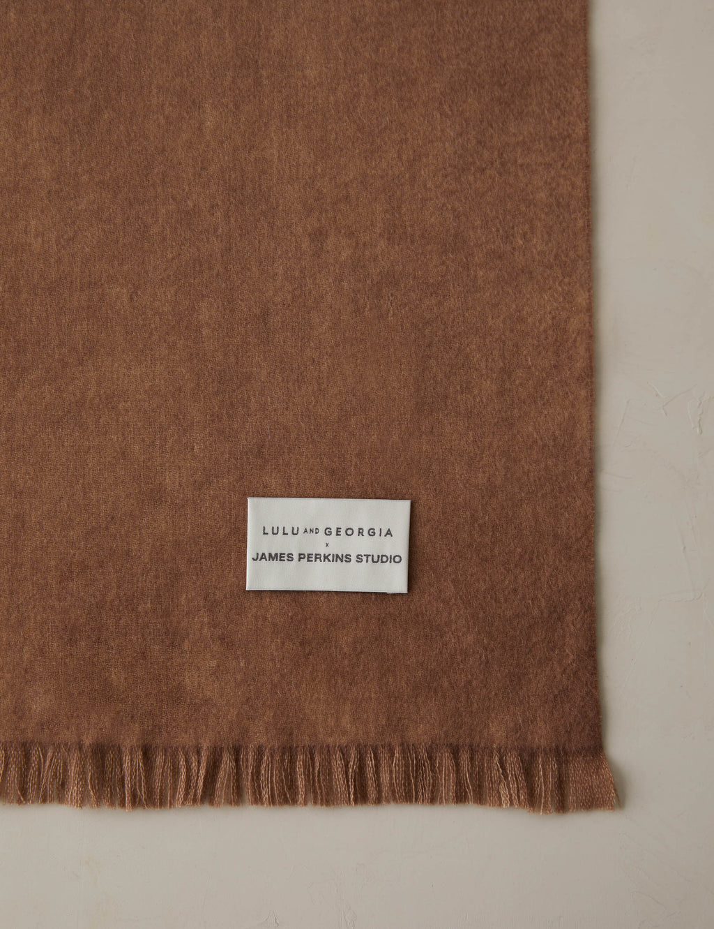 Lulu and Georgia - Activity Beneath The Surface Cashmere Throw by James Perkins