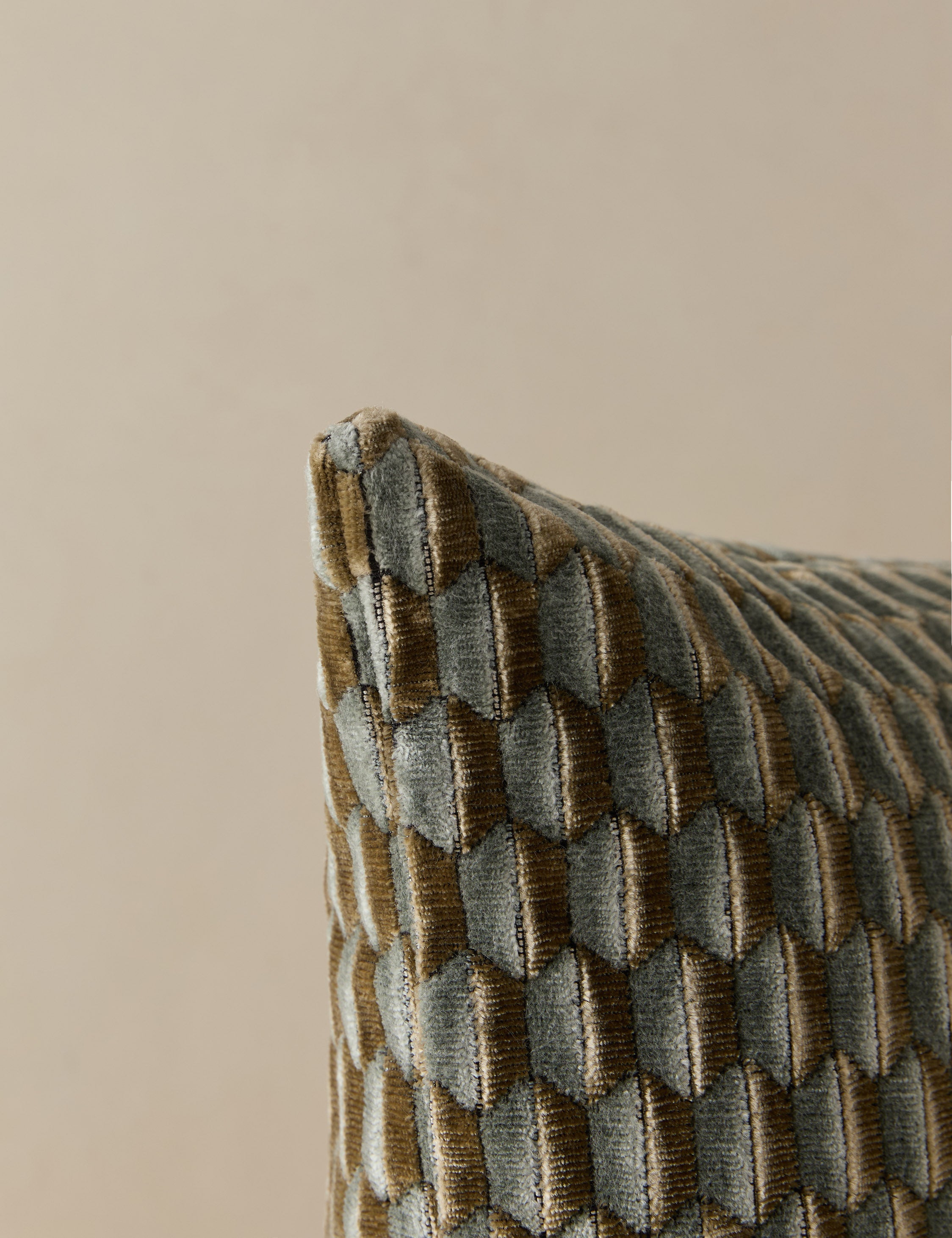 Lulu and Georgia - Allegra Velvet Pillow by Scalamandre