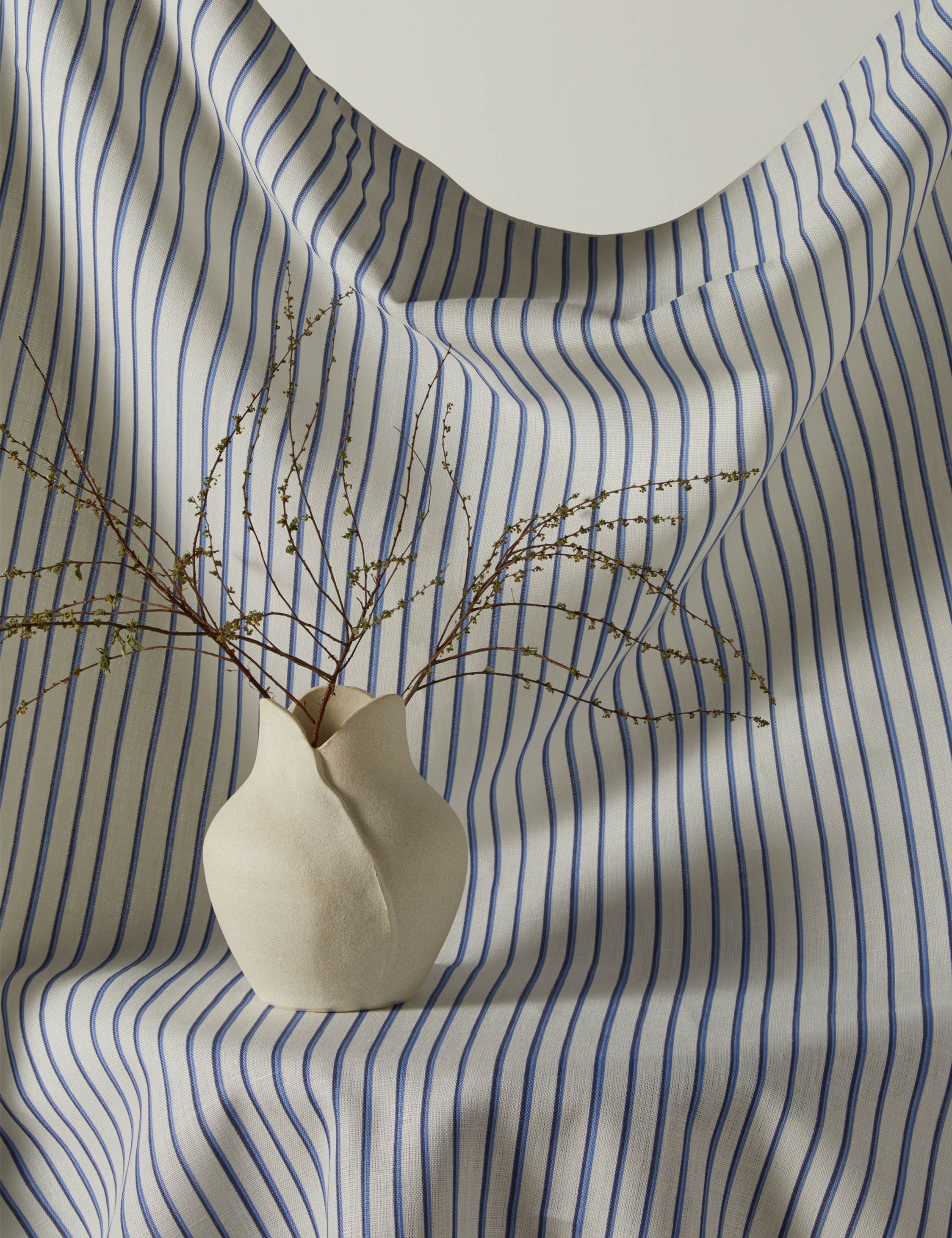 Lulu and Georgia - Almo Linen Fabric by Annie Coop