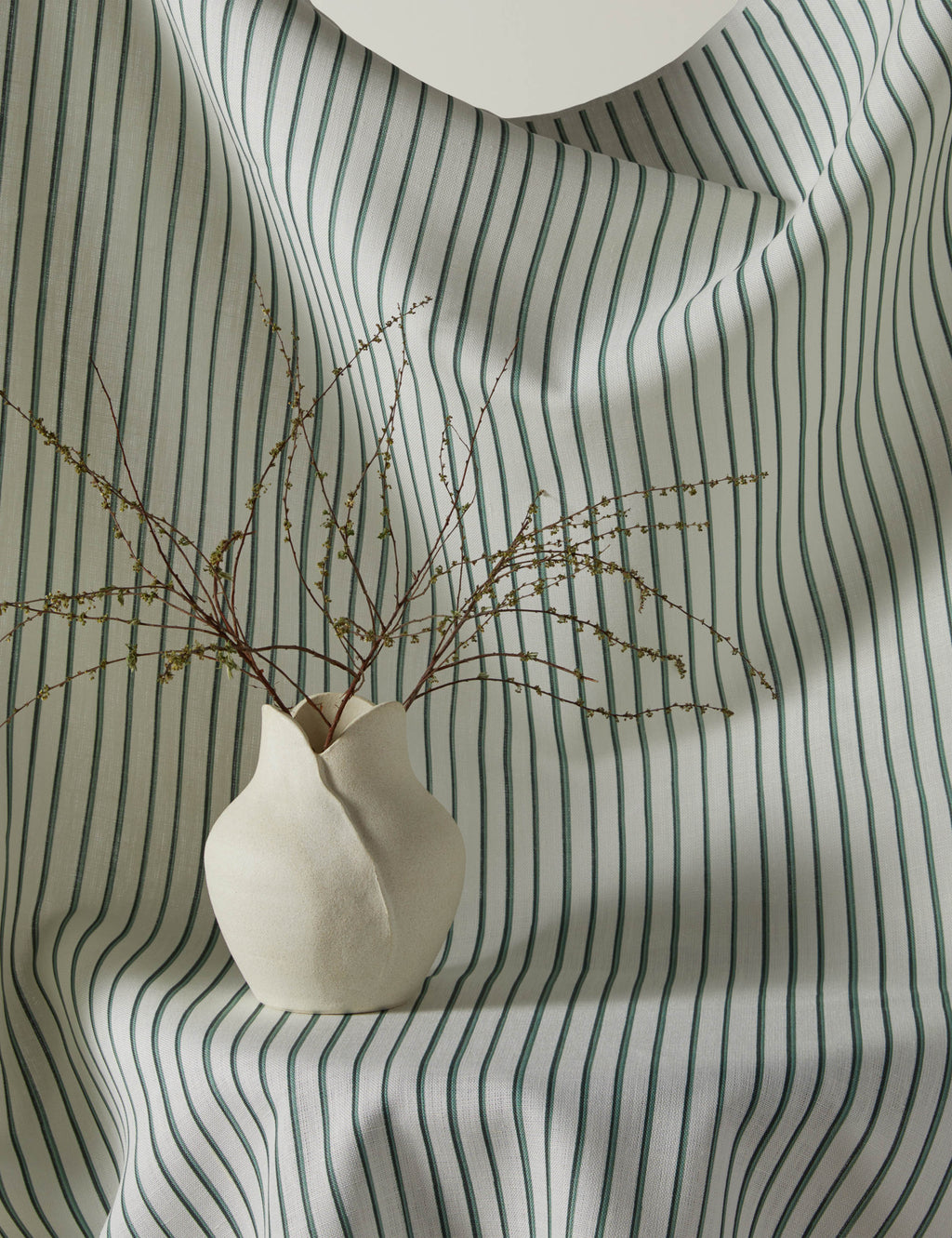 Lulu and Georgia - Almo Linen Fabric by Annie Coop