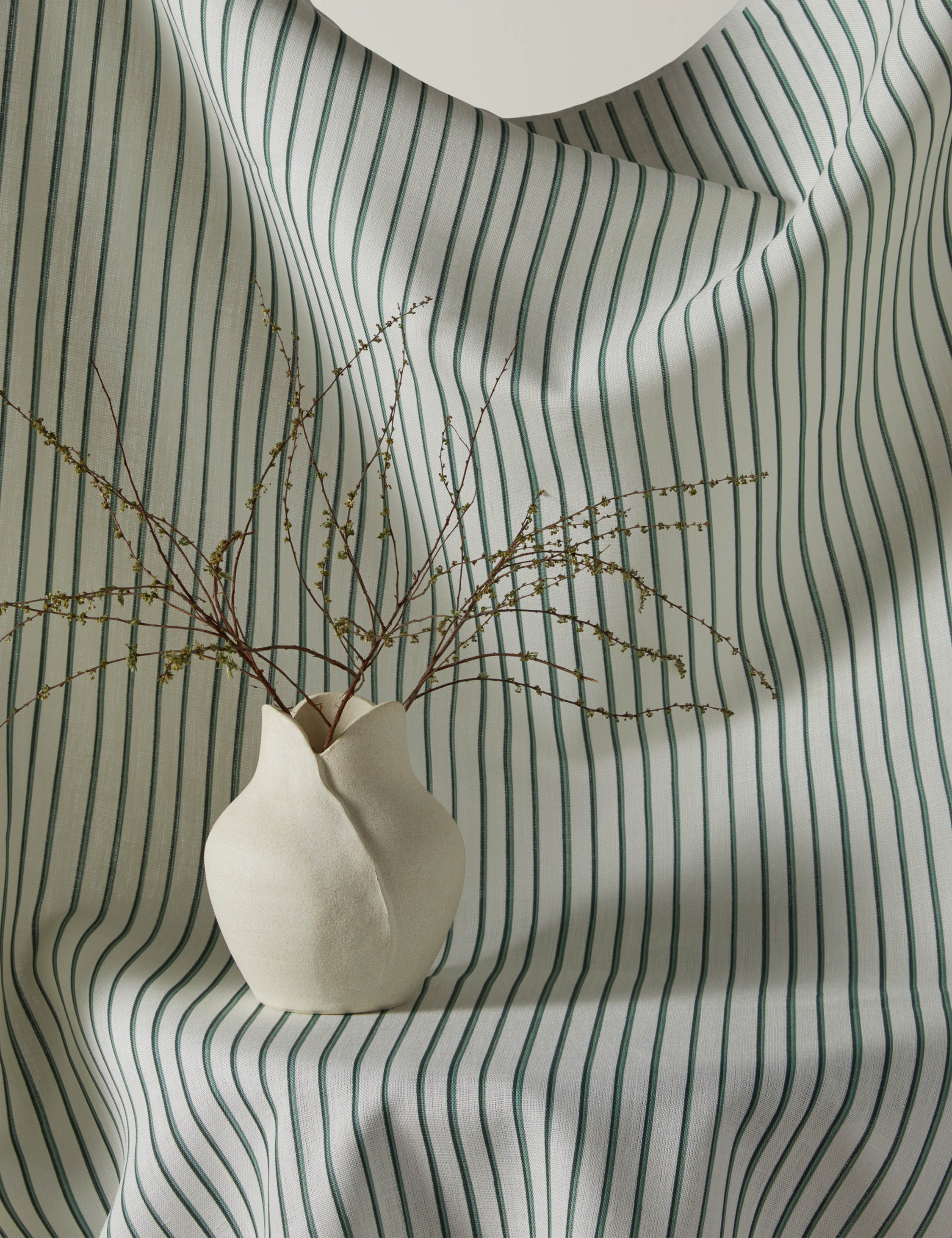 Lulu and Georgia - Almo Linen Fabric by Annie Coop