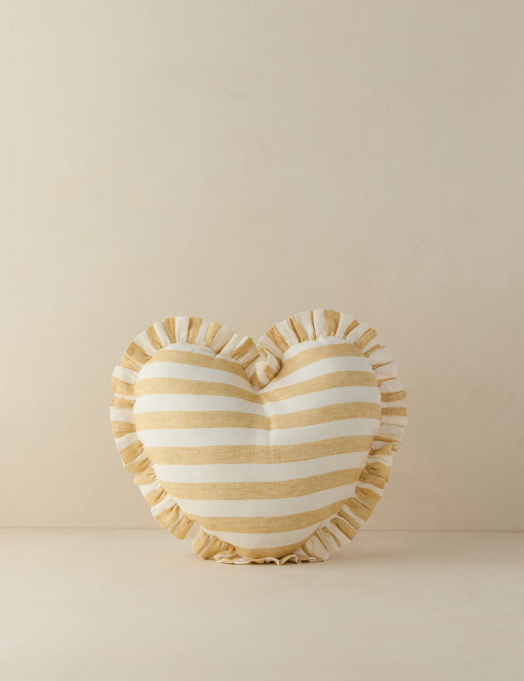 Lulu and Georgia - Amaroso Linen Heart Pillow