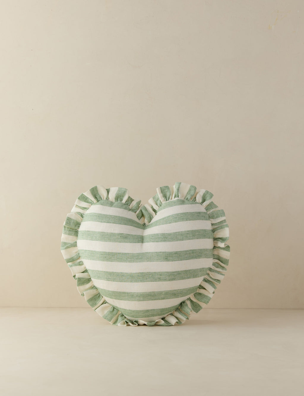 Lulu and Georgia - Amaroso Linen Heart Pillow