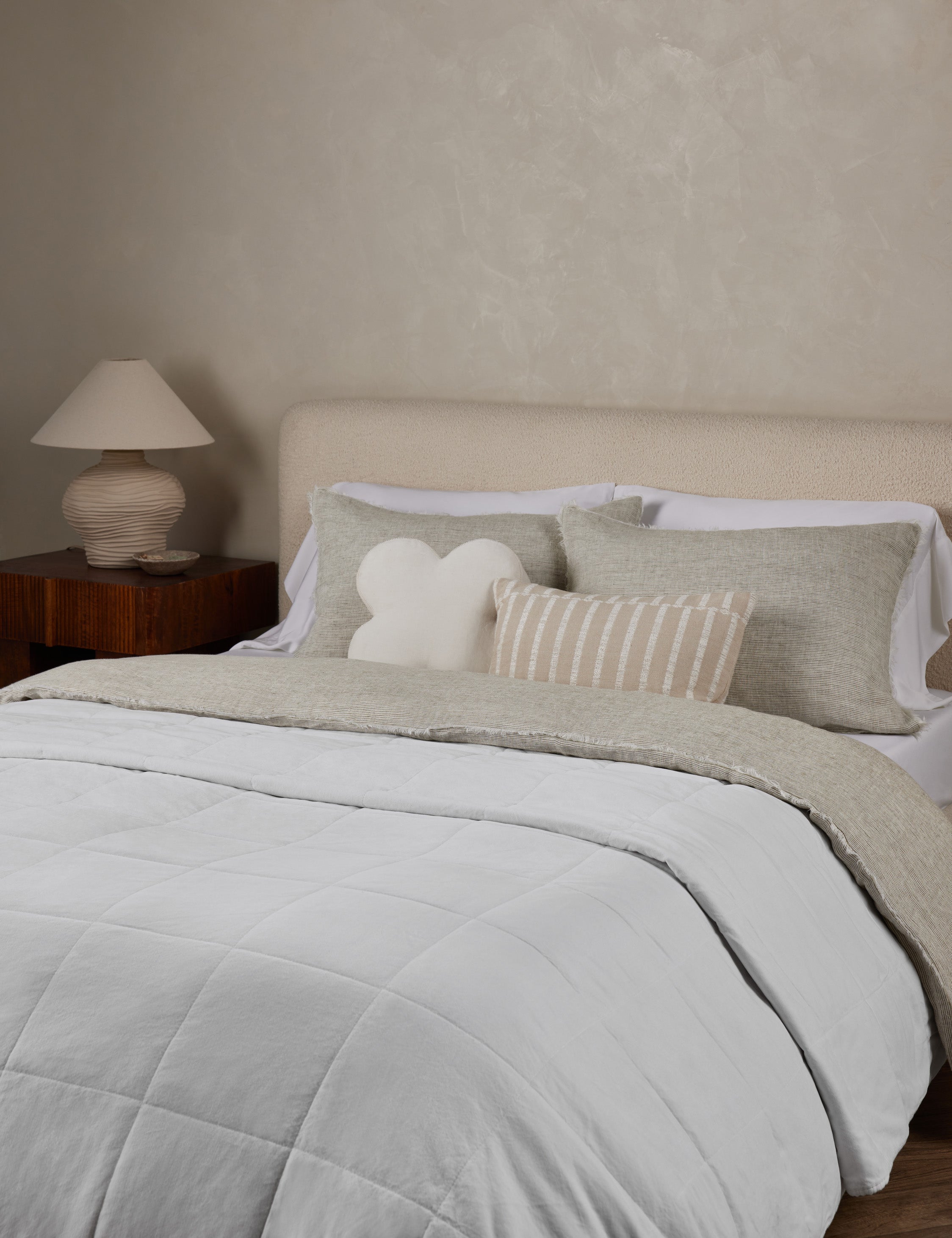 Lulu and Georgia - Amsterdam Cotton Velvet Coverlet by Pom Pom at Home