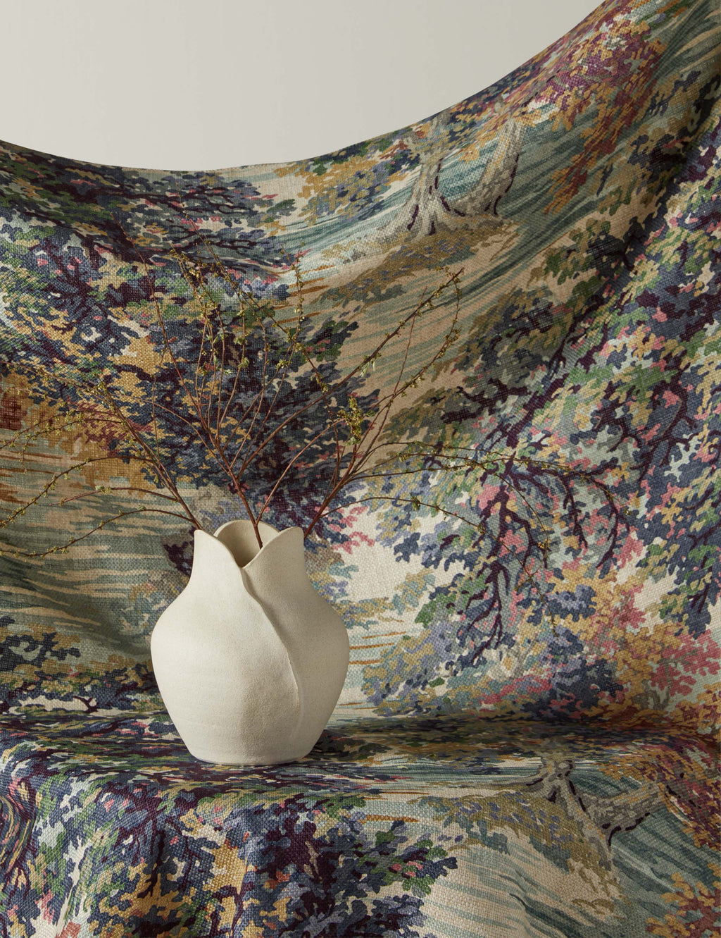 Lulu and Georgia - Ancient Canopy Viscose Fabric by Morris & Co.