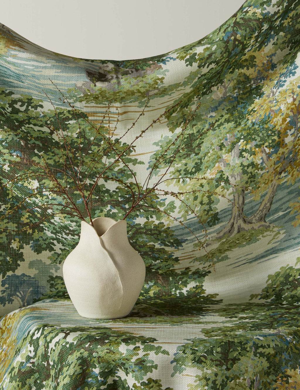 Lulu and Georgia - Ancient Canopy Viscose Fabric by Morris & Co.