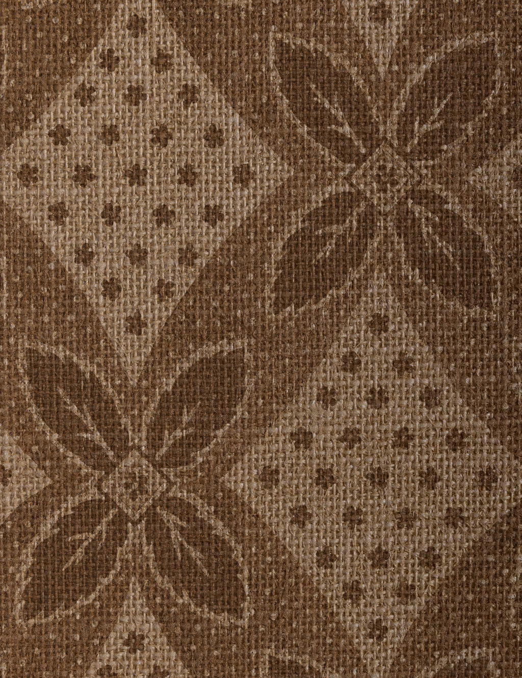 Lulu and Georgia - Arthur Burlap Wallpaper by Nathan Turner