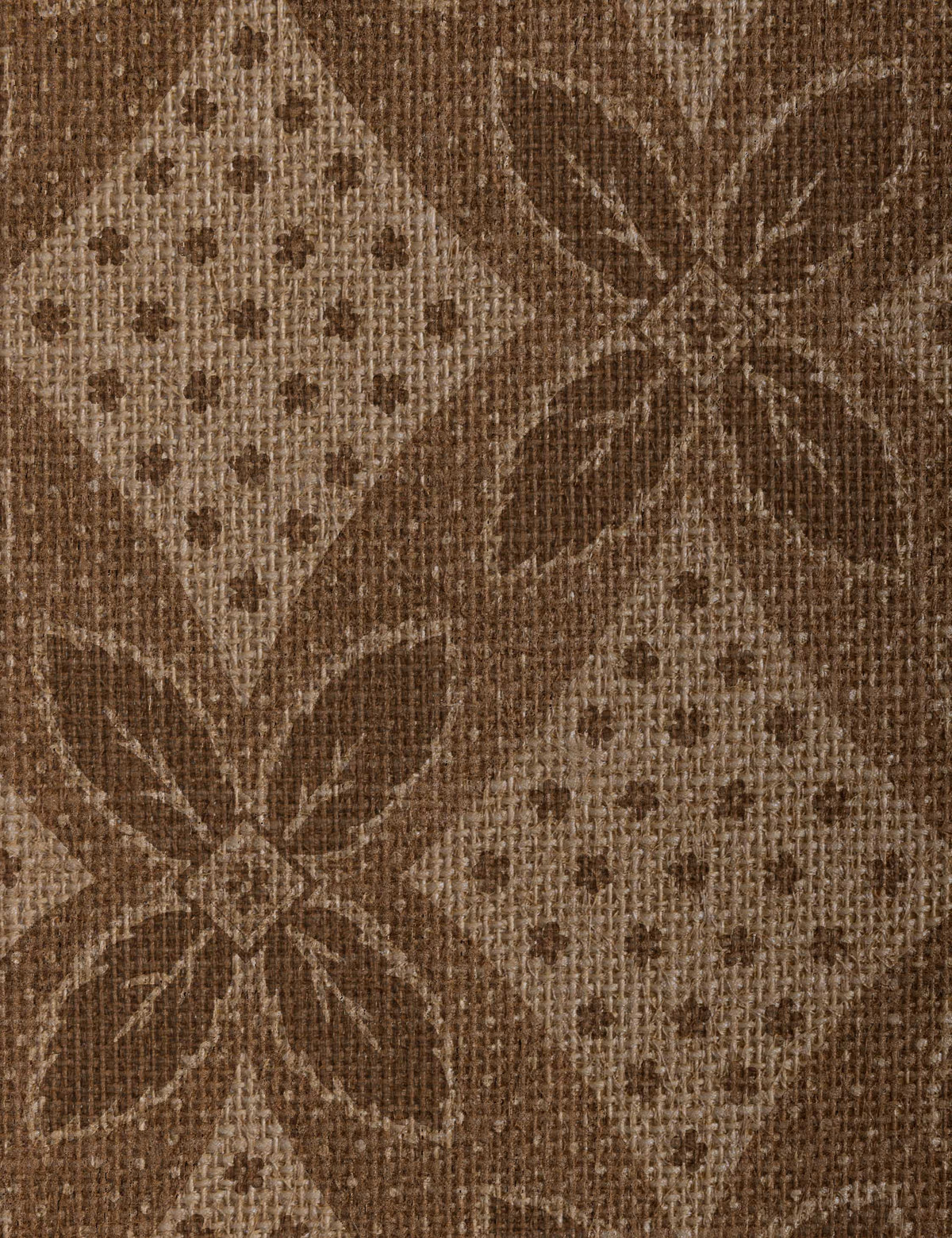 Lulu and Georgia - Arthur Burlap Wallpaper by Nathan Turner