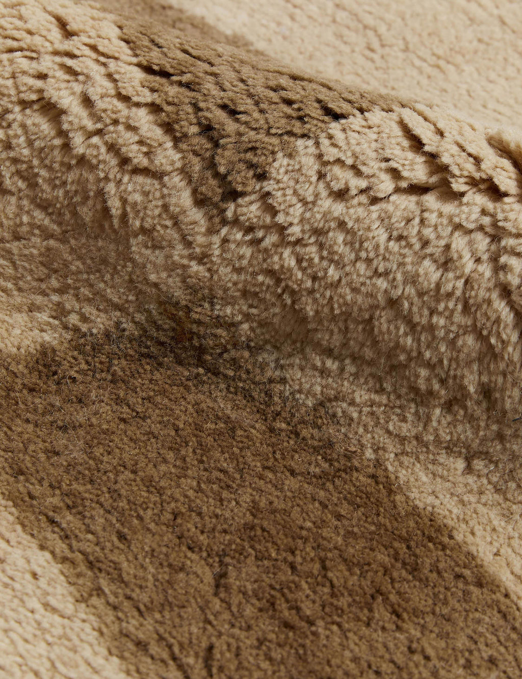 Lulu and Georgia - Askel Hand-Knotted Wool Rug Swatch, Natural by Sarah Sherman Samuel 12" x 12"