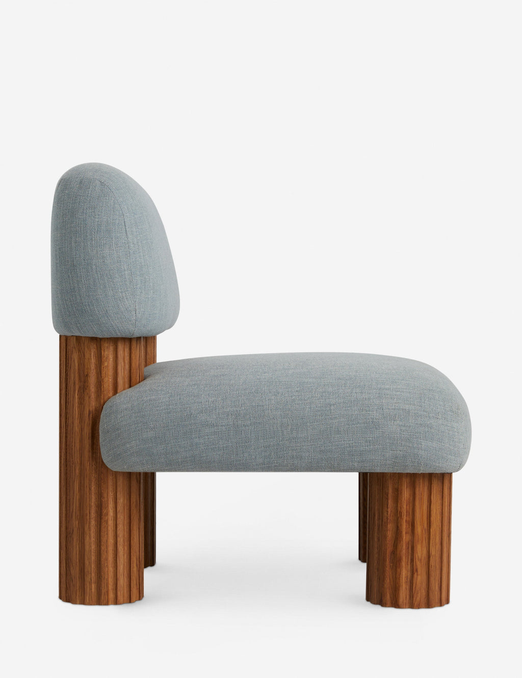Lulu and Georgia - Open Box: Auclair Accent Chair, Pool Performance Cotton Weave