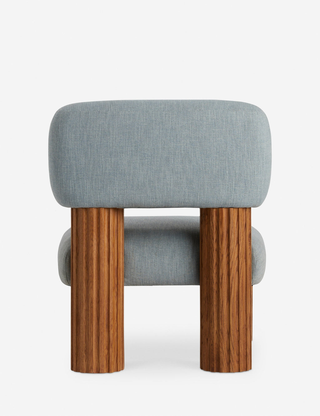 Lulu and Georgia - Open Box: Auclair Accent Chair, Pool Performance Cotton Weave