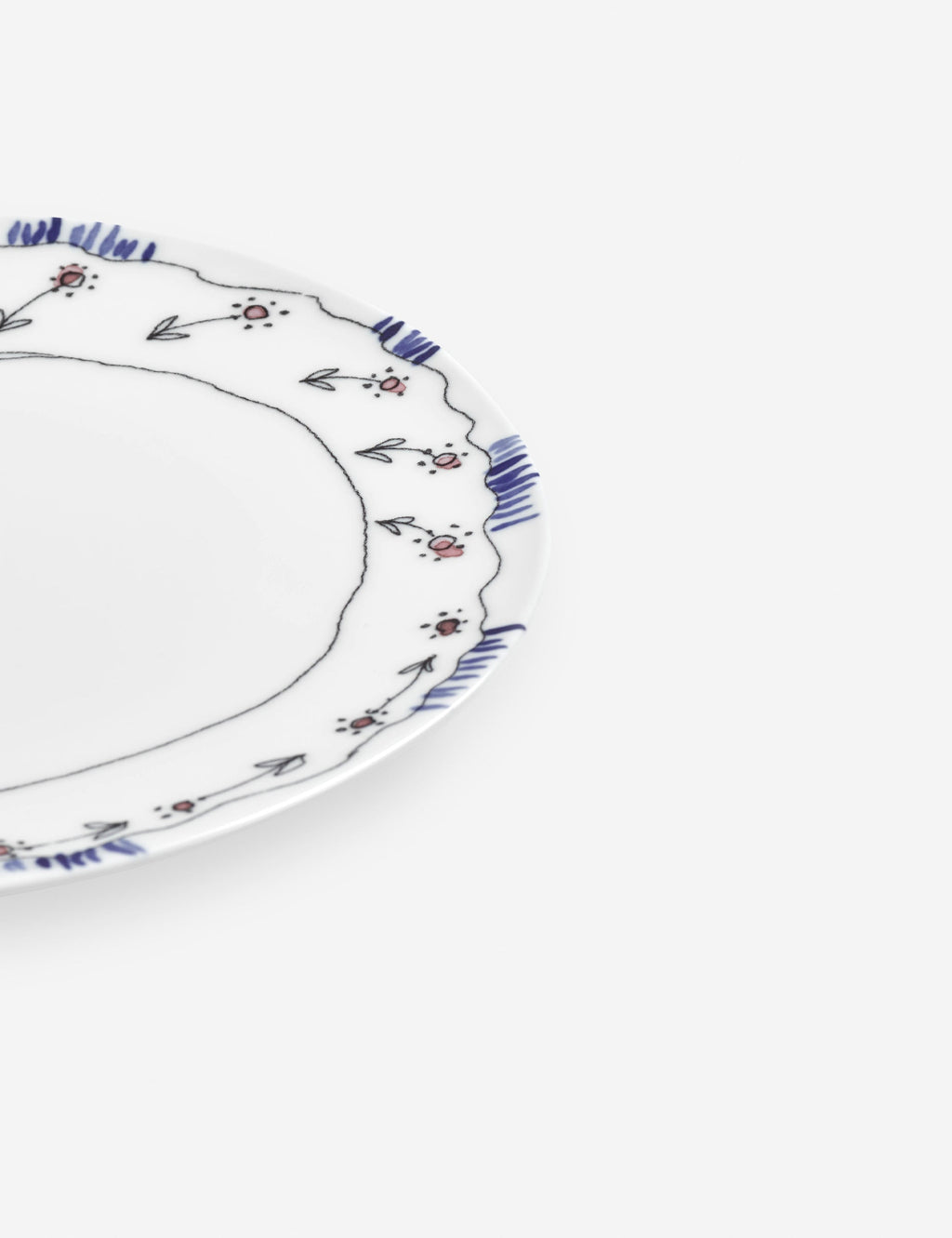 Lulu and Georgia - Midnight Flowers Dinnerware by Marni x Serax