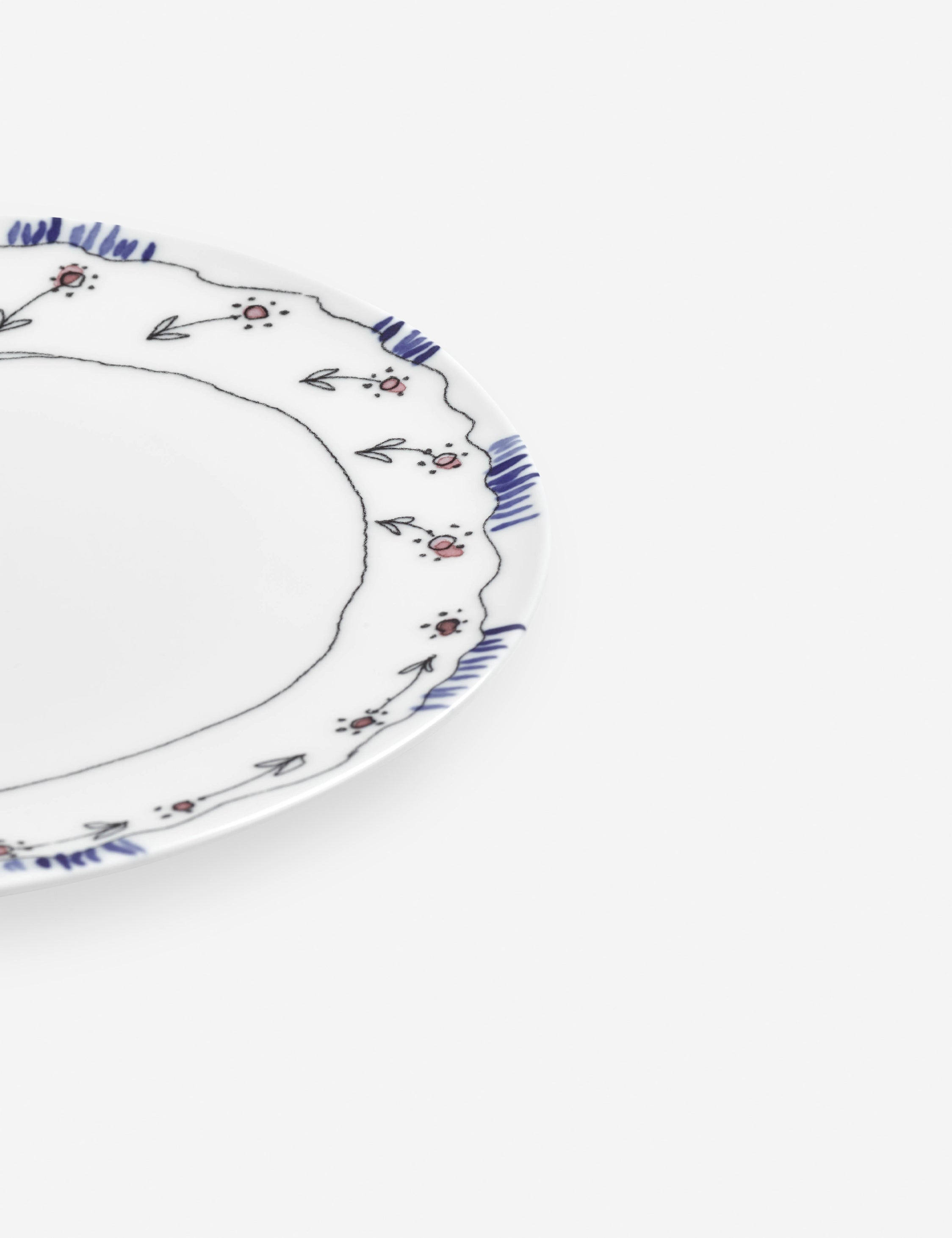 Lulu and Georgia - Midnight Flowers Dinnerware by Marni x Serax