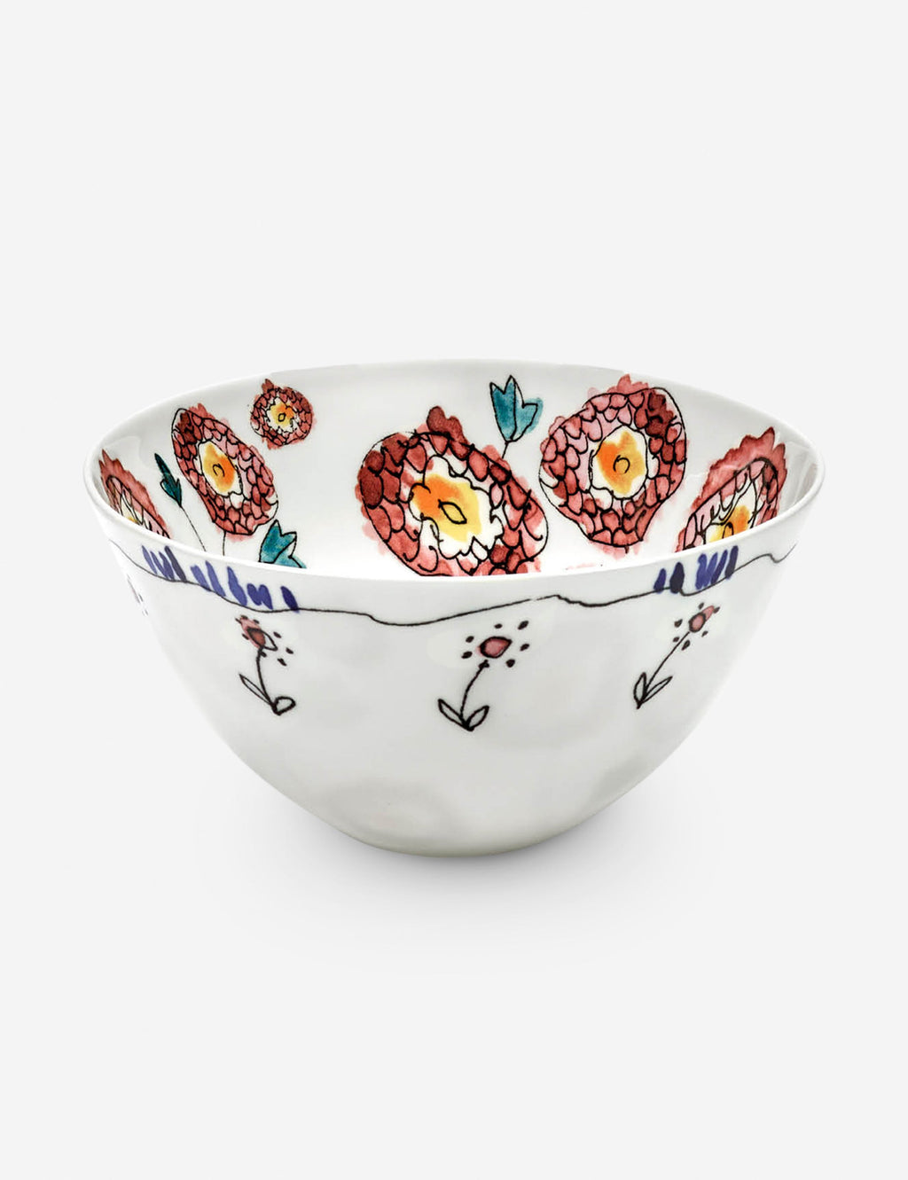 Lulu and Georgia - Midnight Flowers Dinnerware by Marni x Serax