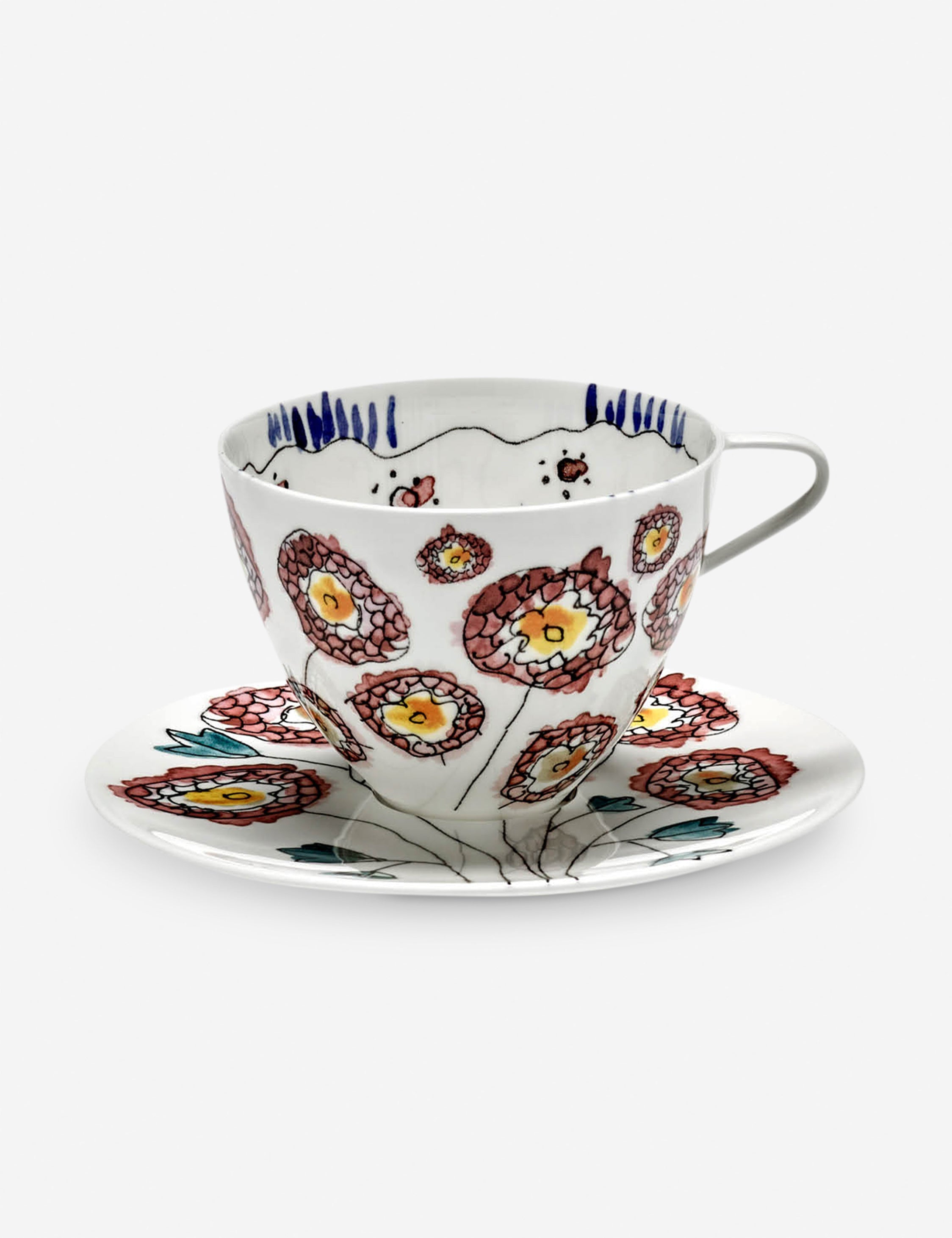 Lulu and Georgia - Midnight Flowers Drinkware by Marni x Serax