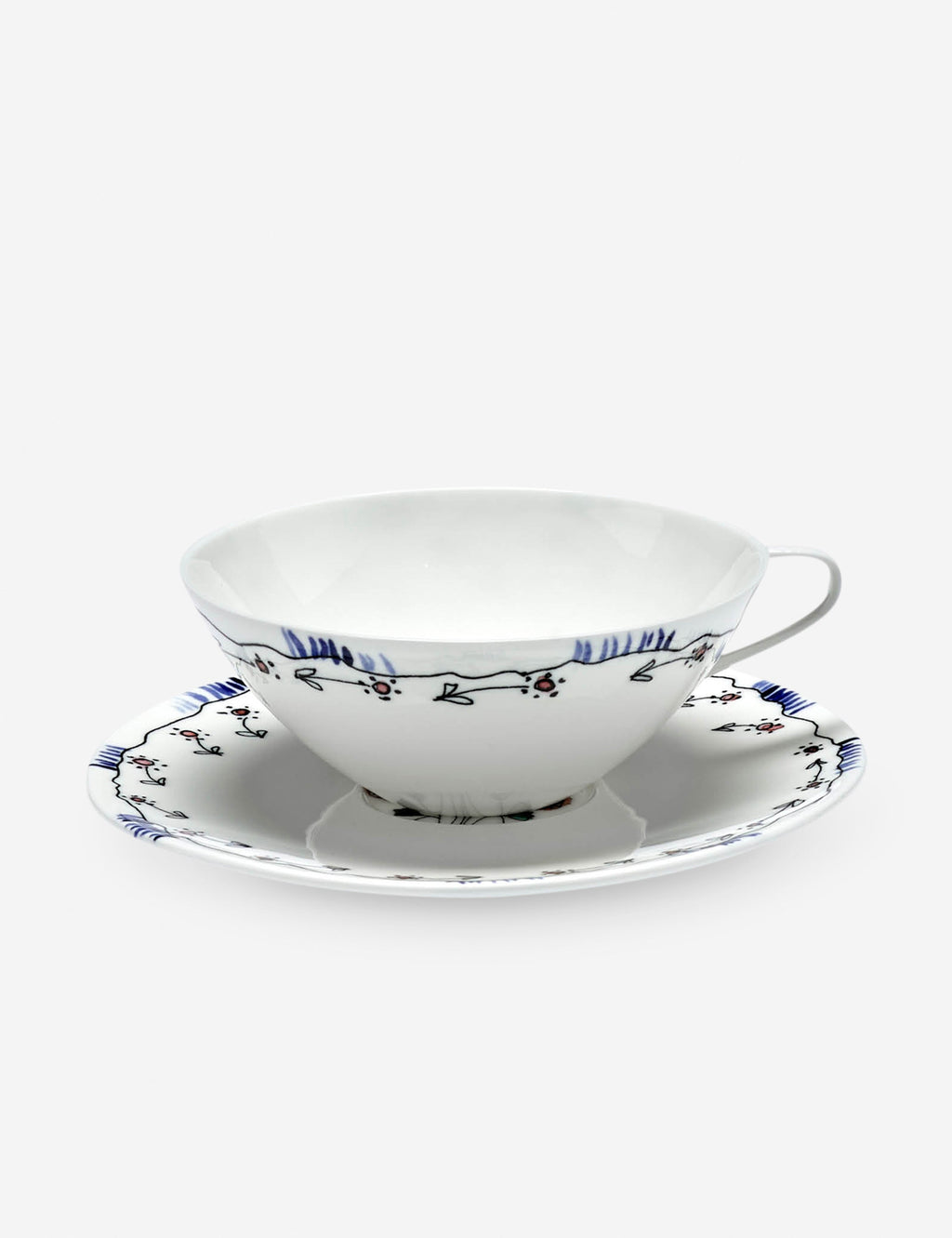 Lulu and Georgia - Midnight Flowers Drinkware by Marni x Serax