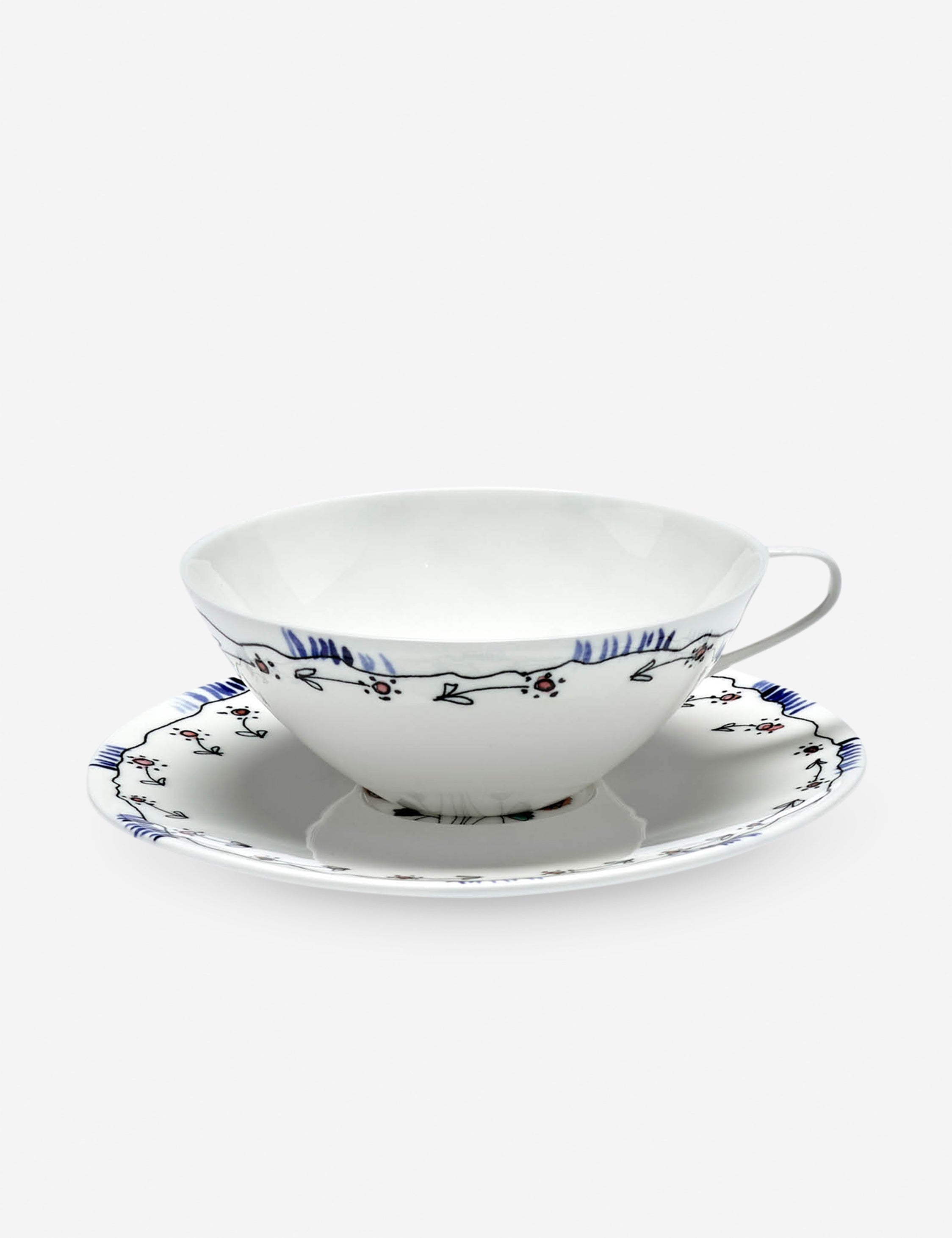 Lulu and Georgia - Midnight Flowers Drinkware by Marni x Serax