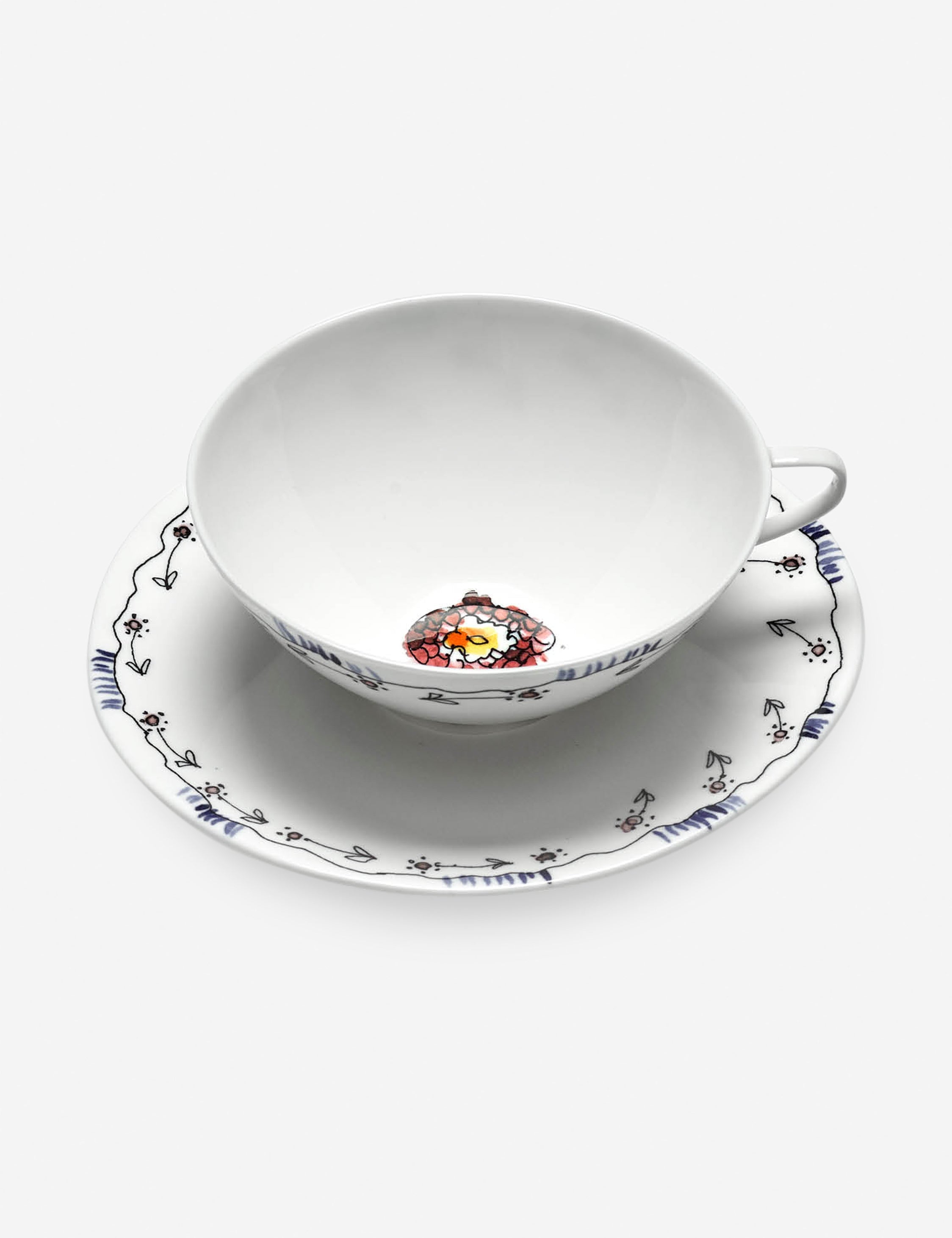 Lulu and Georgia - Midnight Flowers Drinkware by Marni x Serax