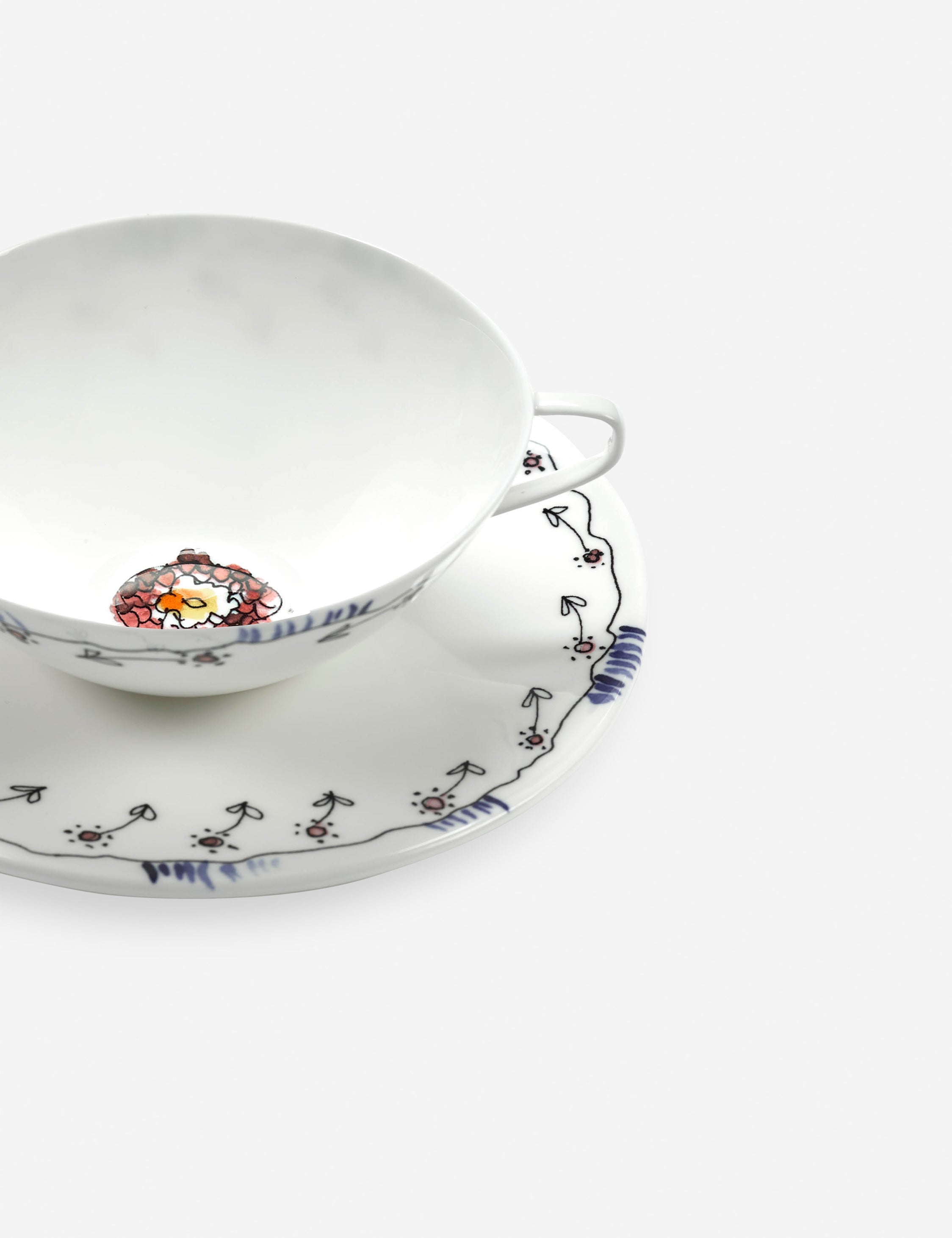 Lulu and Georgia - Midnight Flowers Drinkware by Marni x Serax