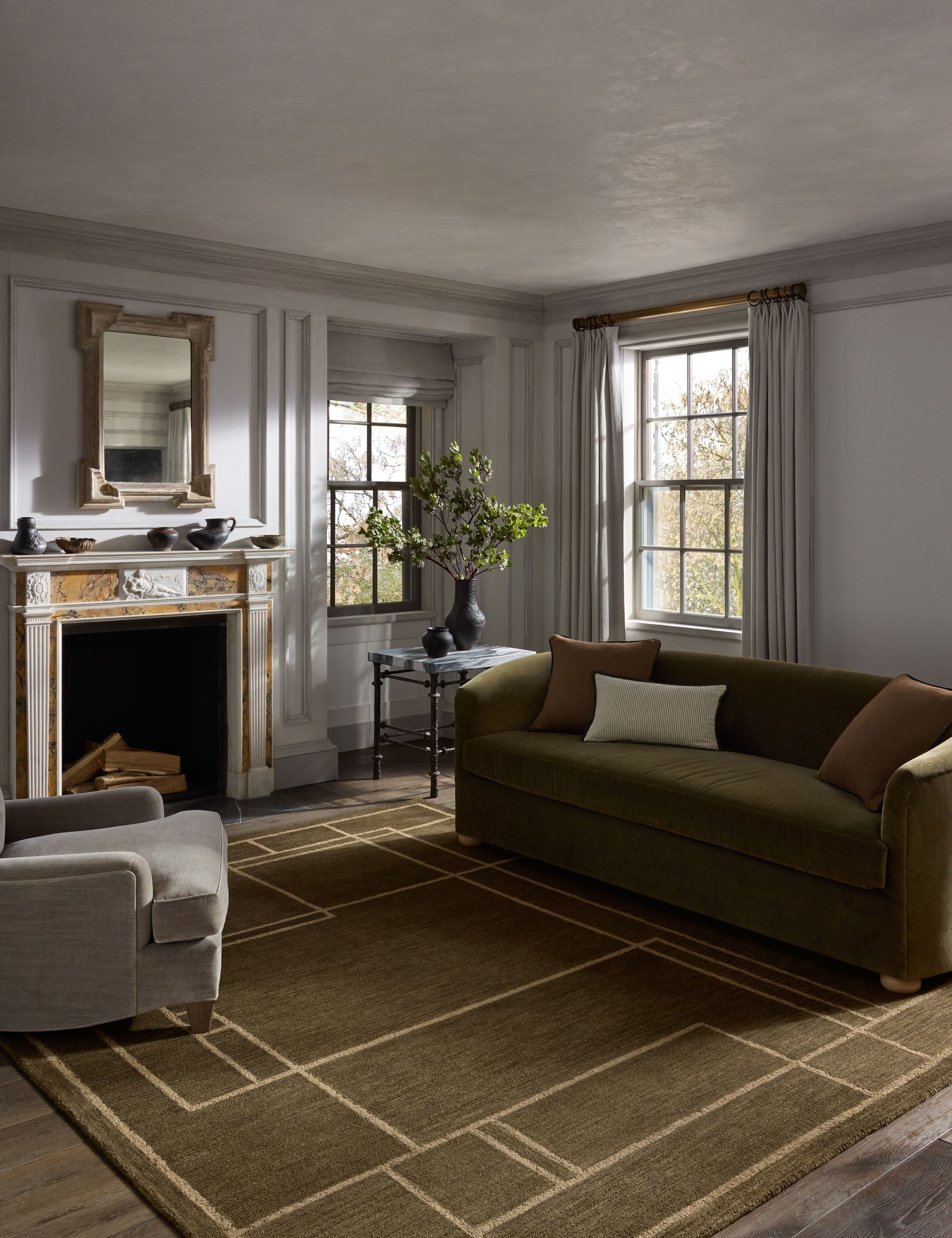 Lulu and Georgia - Barrow Hand-Tufted Wool-Blend Rug by Jeremiah Brent x Loloi