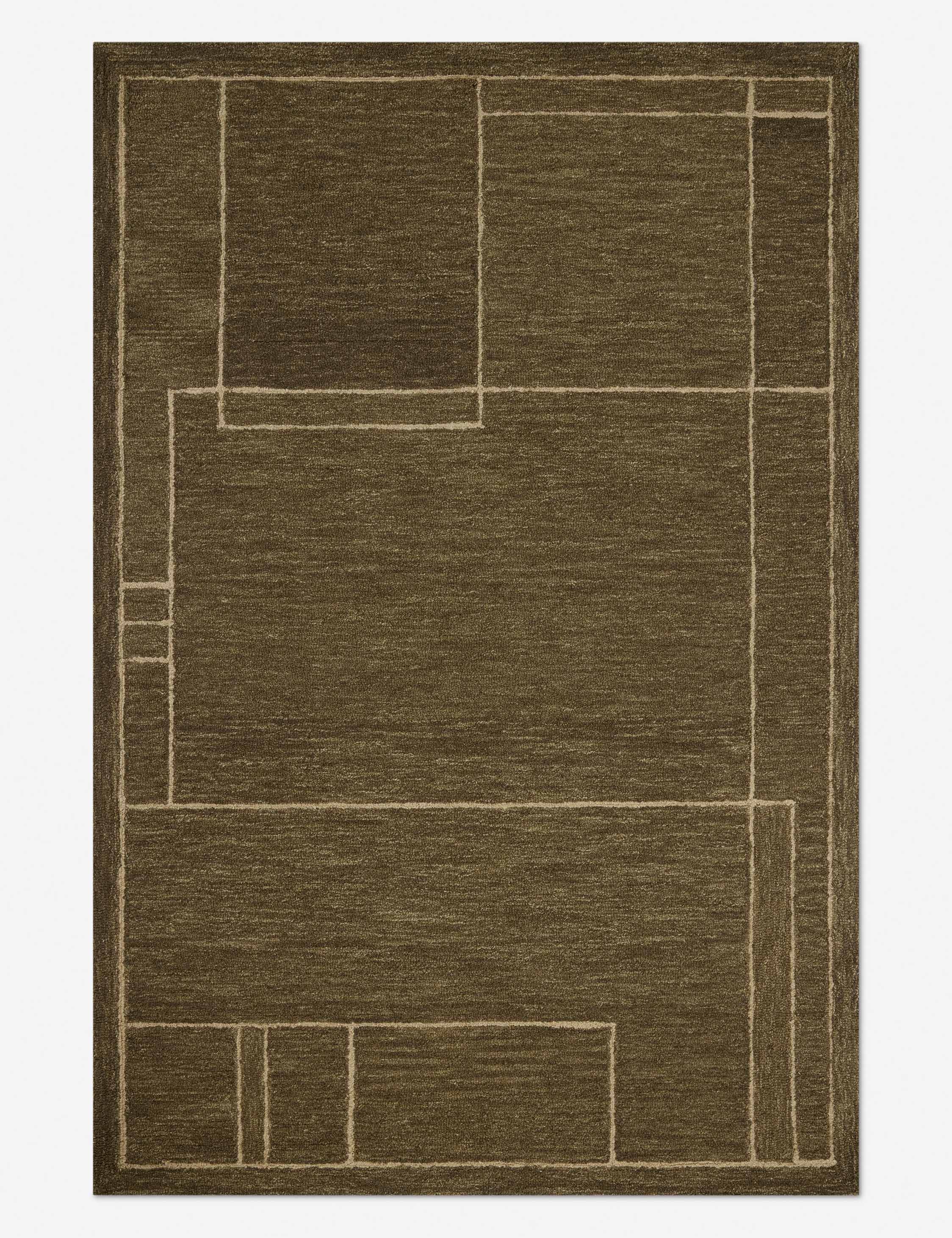 Lulu and Georgia - Barrow Hand-Tufted Wool-Blend Rug by Jeremiah Brent x Loloi