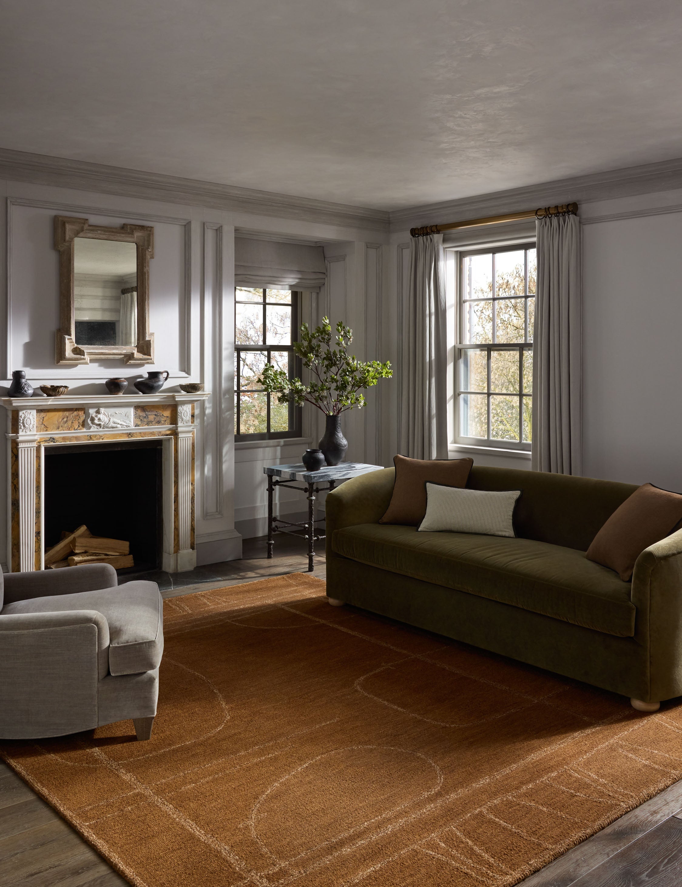 Lulu and Georgia - Barrow Hand-Tufted Wool-Blend Rug by Jeremiah Brent x Loloi