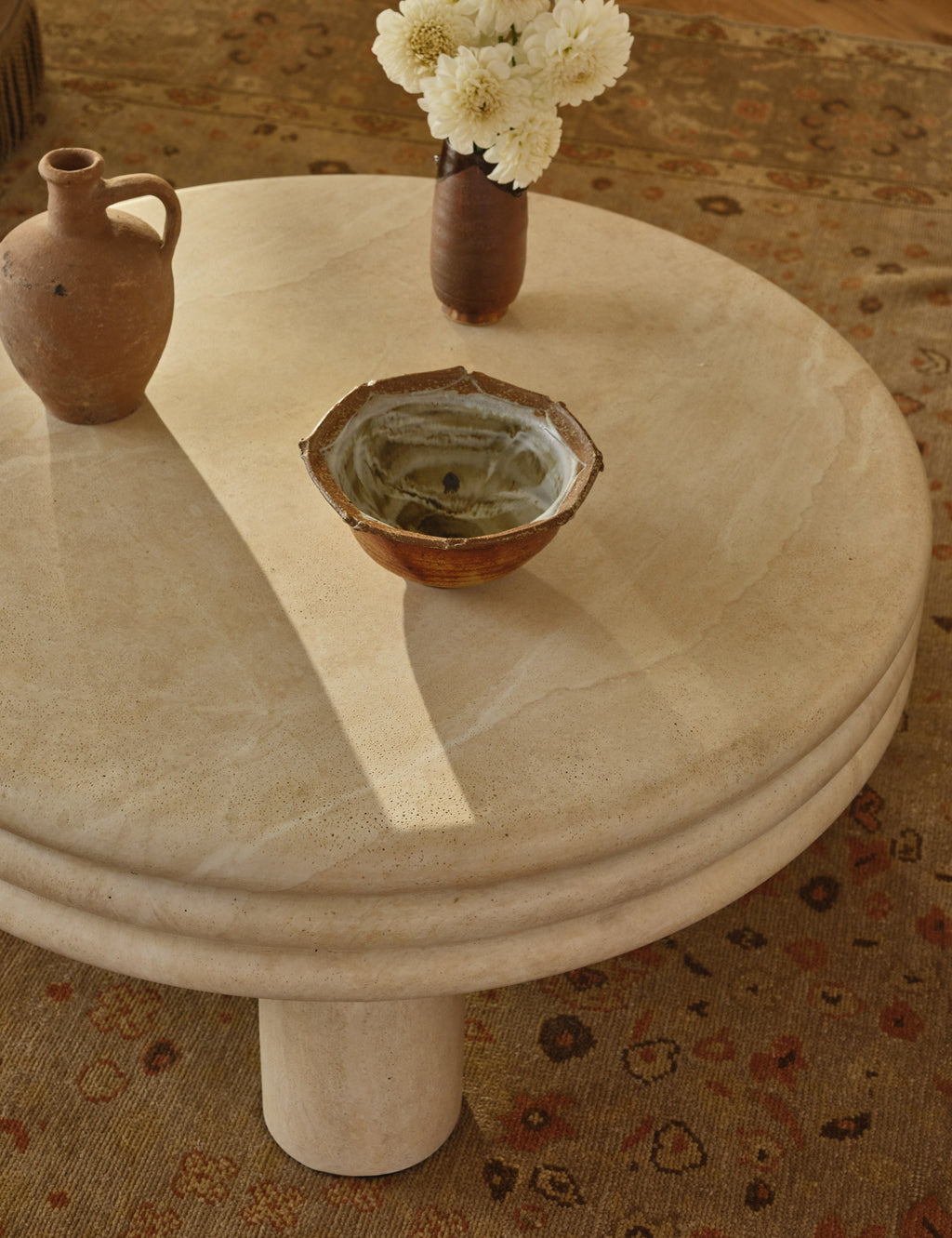 Lulu and Georgia - Brittny Round Coffee Table by Button Atelier x Co.House Designs