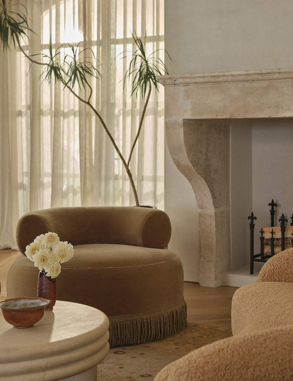 Lulu and Georgia - Lenny Swivel Chair by Button Atelier x Co.House Designs