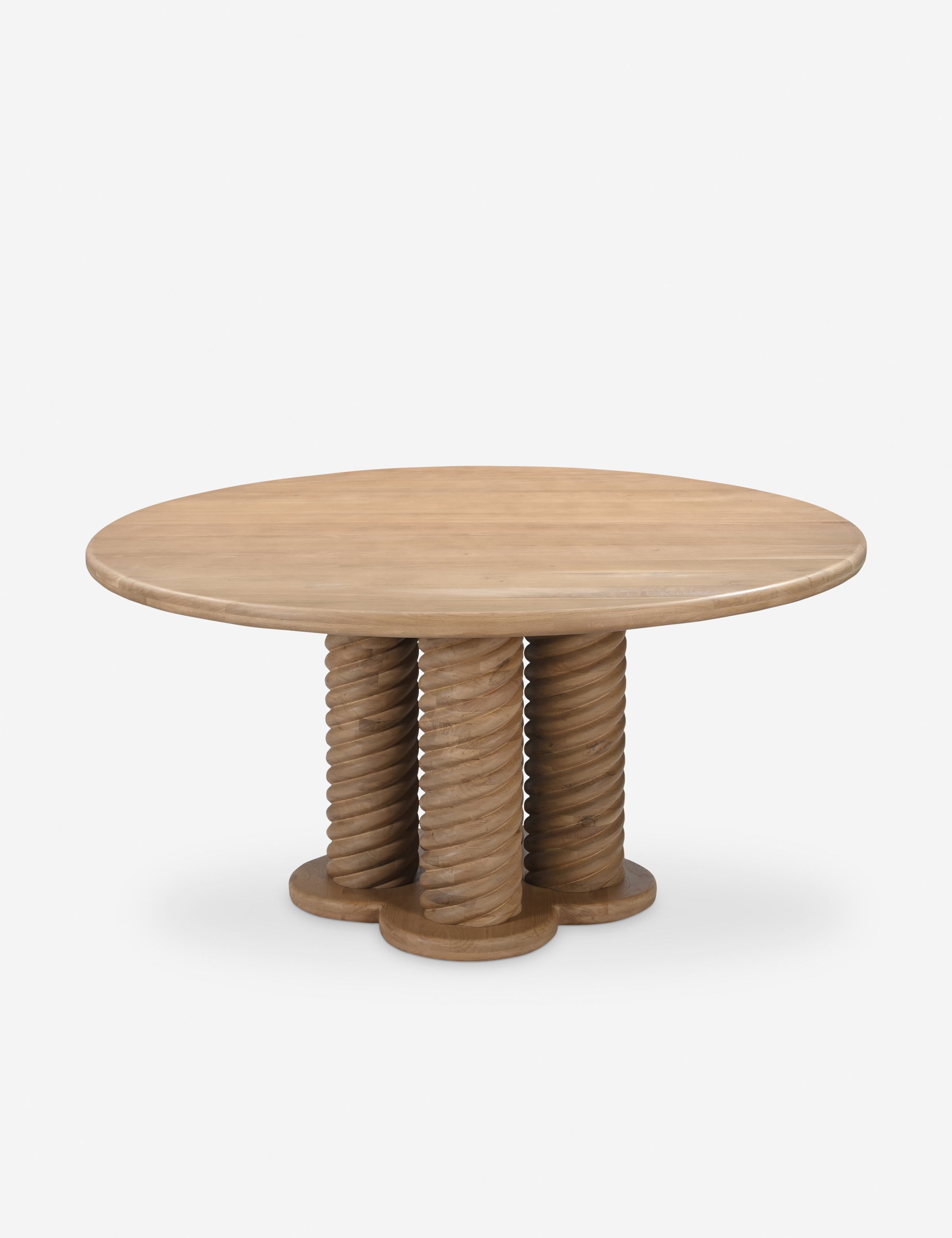 Lulu and Georgia - Treccia Round Dining Table by Gillian Segal for Moe's