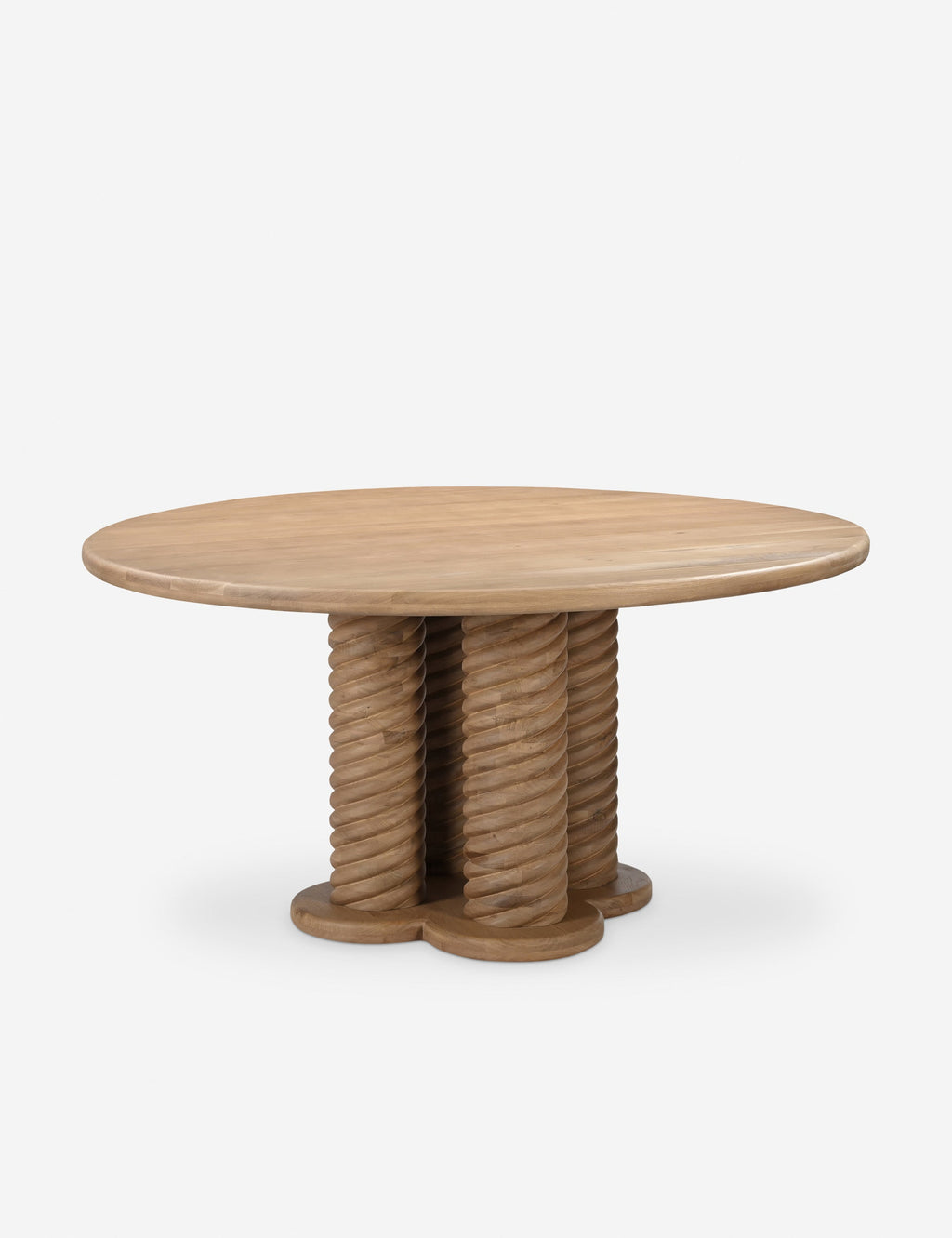 Lulu and Georgia - Treccia Round Dining Table by Gillian Segal for Moe's