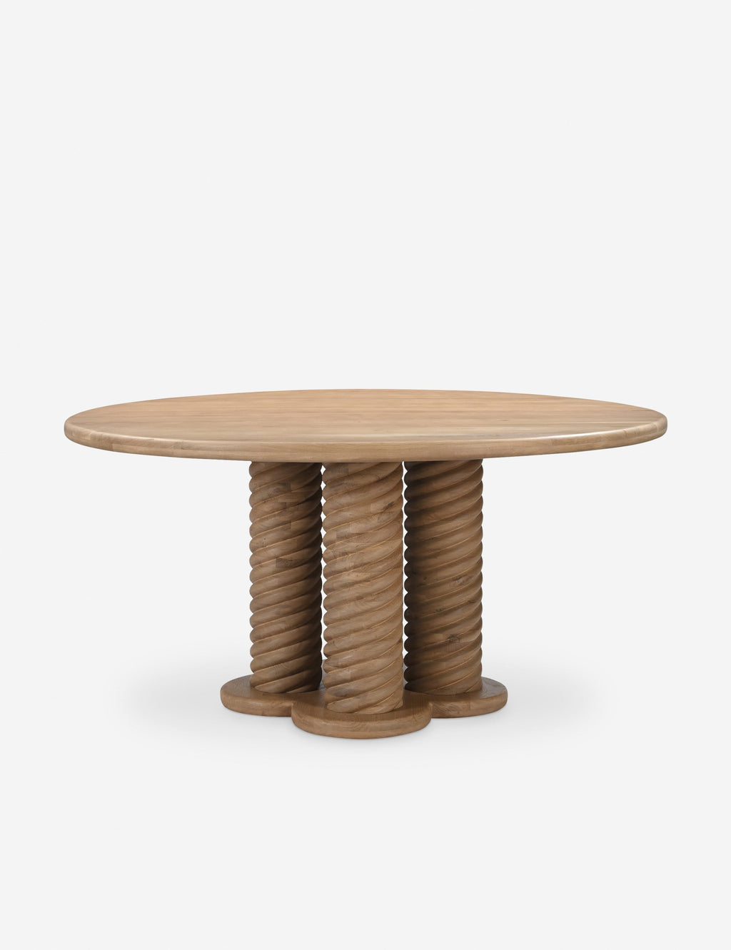 Lulu and Georgia - Treccia Round Dining Table by Gillian Segal for Moe's