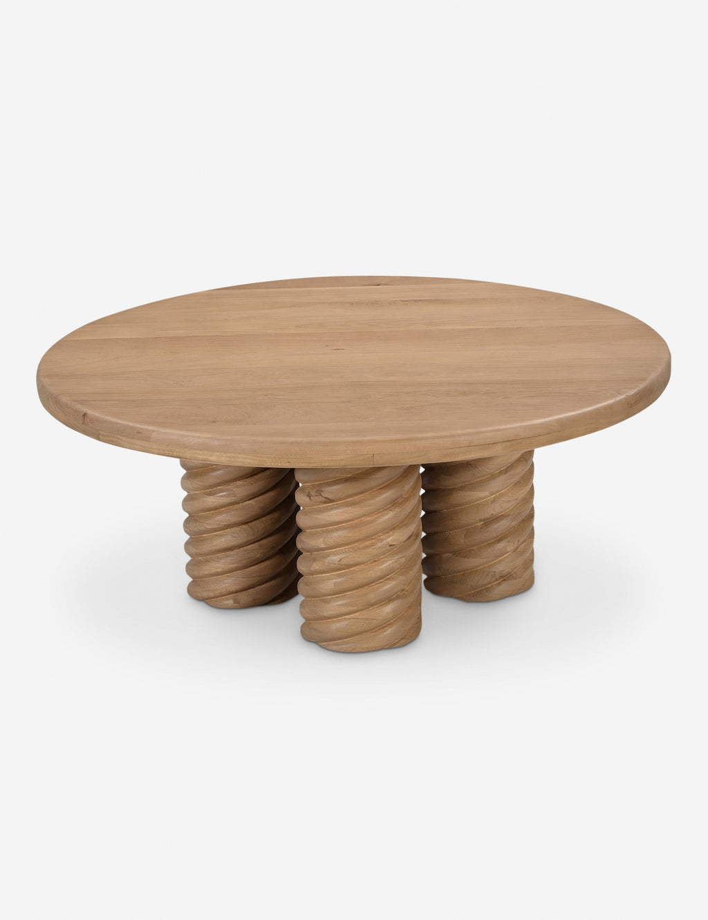 Lulu and Georgia - Treccia Round Coffee Table by Gillian Segal for Moe's