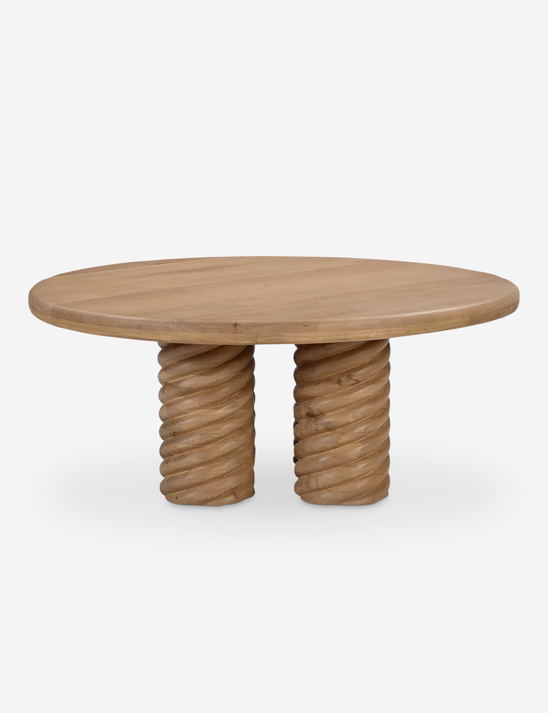 Lulu and Georgia - Treccia Round Coffee Table by Gillian Segal for Moe's