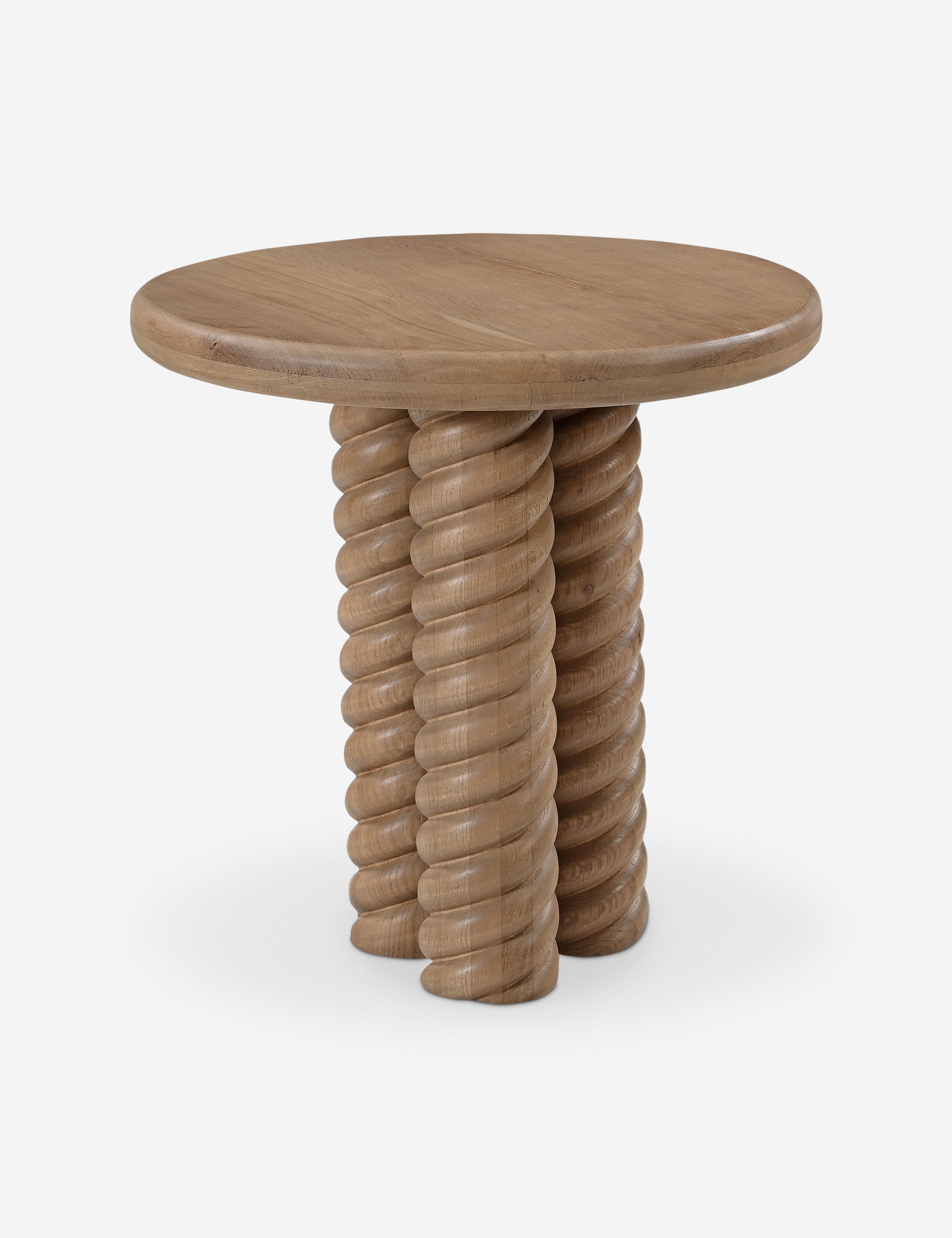 Lulu and Georgia - Treccia Round Side Table by Gillian Segal for Moe's