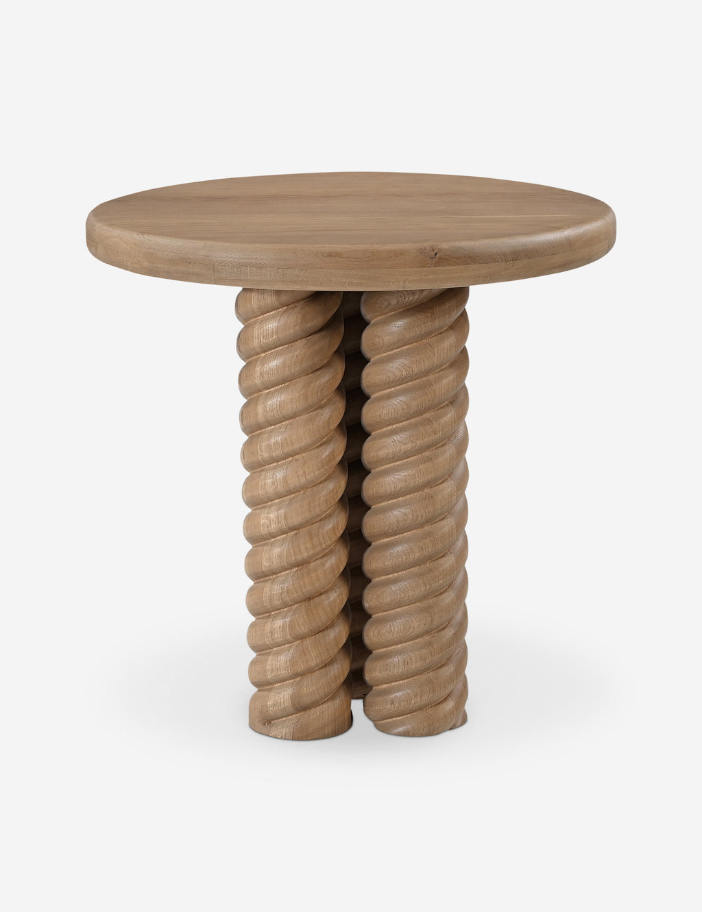 Lulu and Georgia - Treccia Round Side Table by Gillian Segal for Moe's