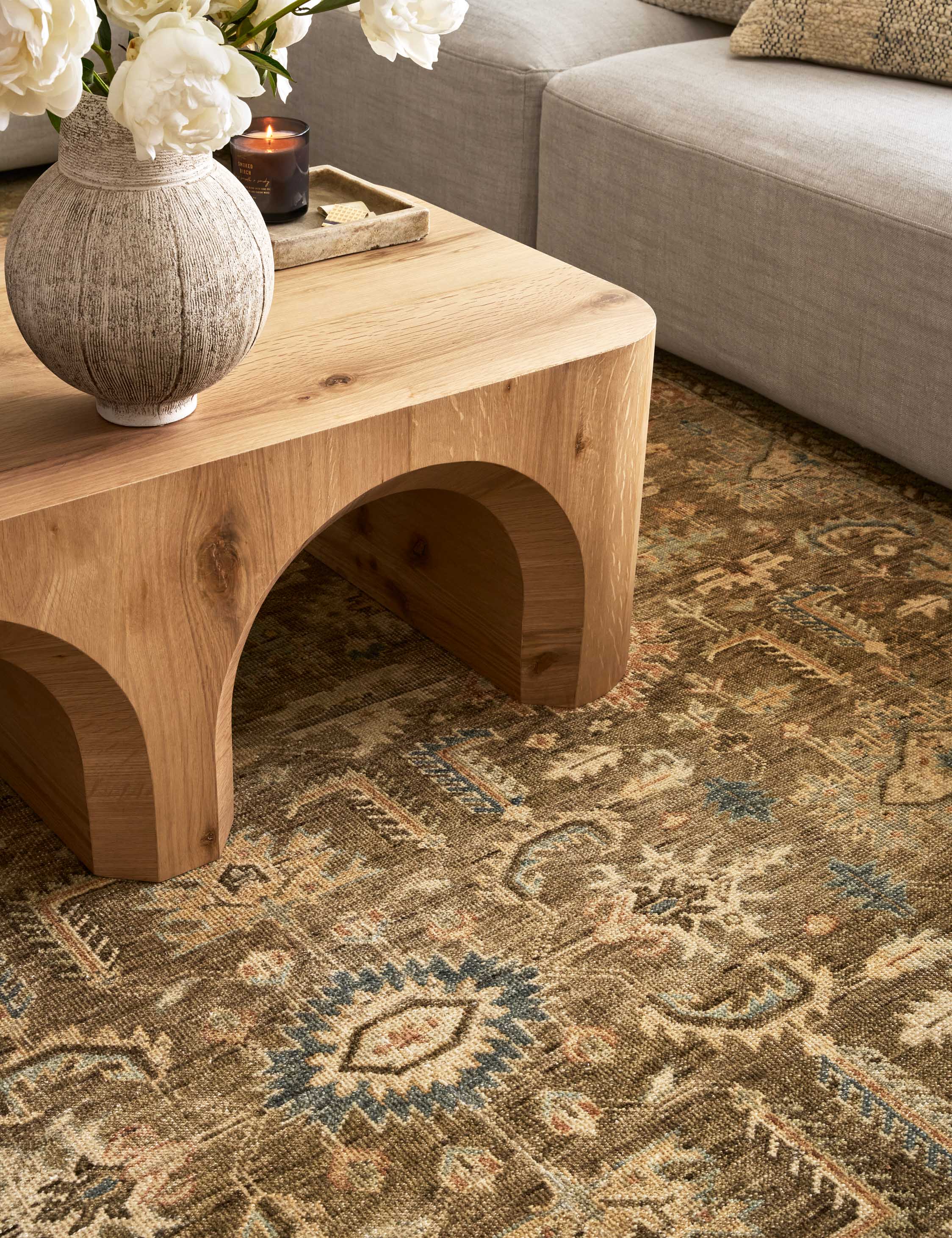 Lulu and Georgia - Percival Hand - Knotted Wool Rug