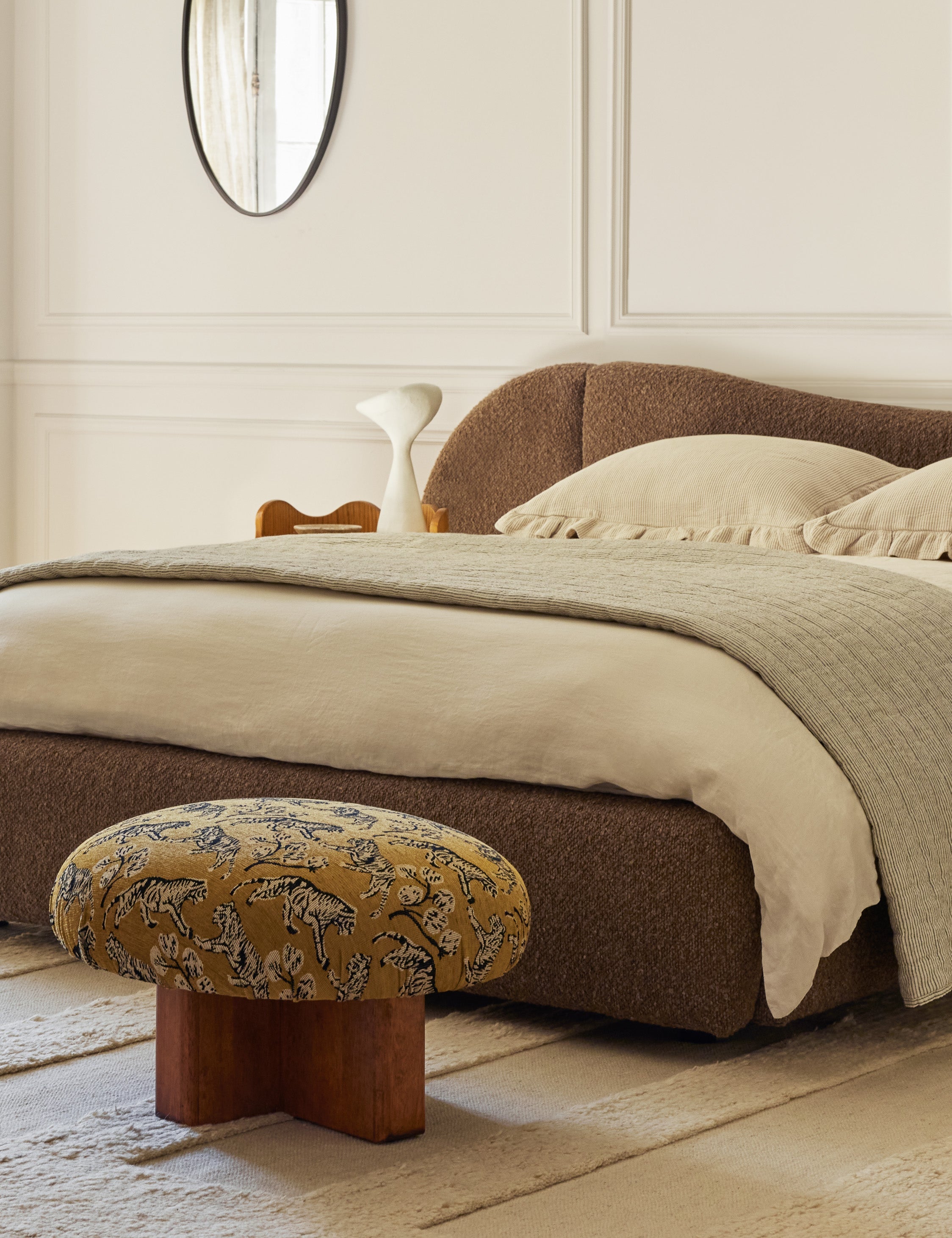 Lulu and Georgia - Dashell Ottoman by Sarah Sherman Samuel