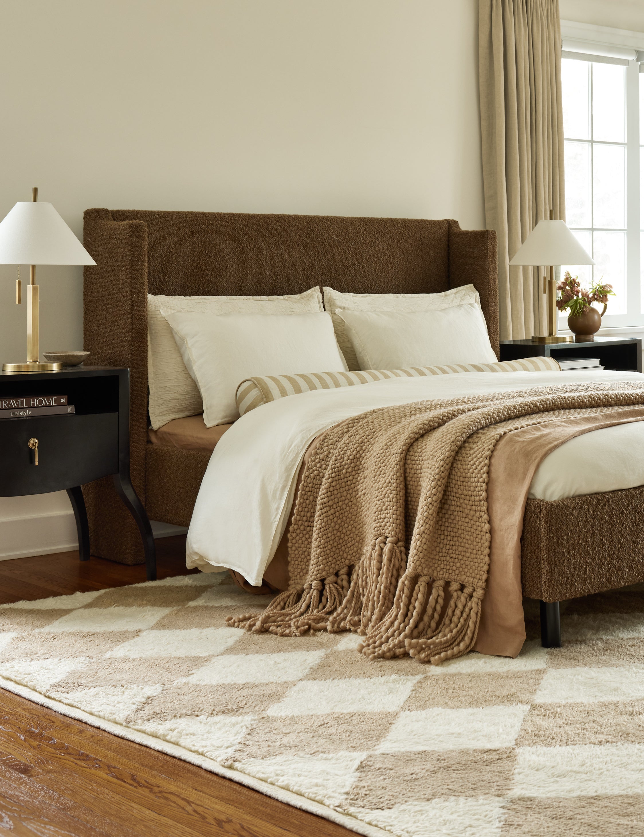 Lulu and Georgia - Olema Handwoven Throw