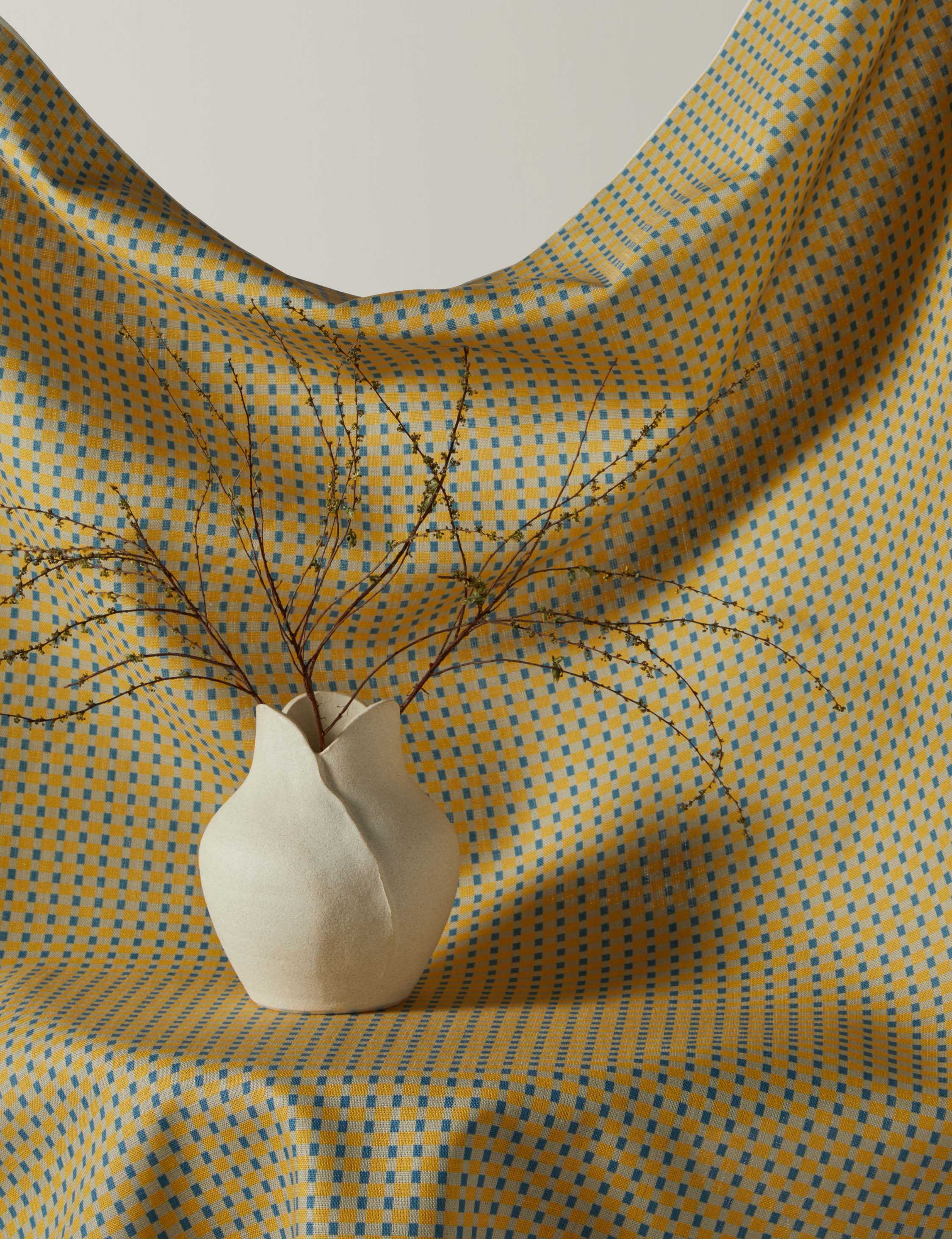 Lulu and Georgia - Billie Linen Fabric by Annie Coop