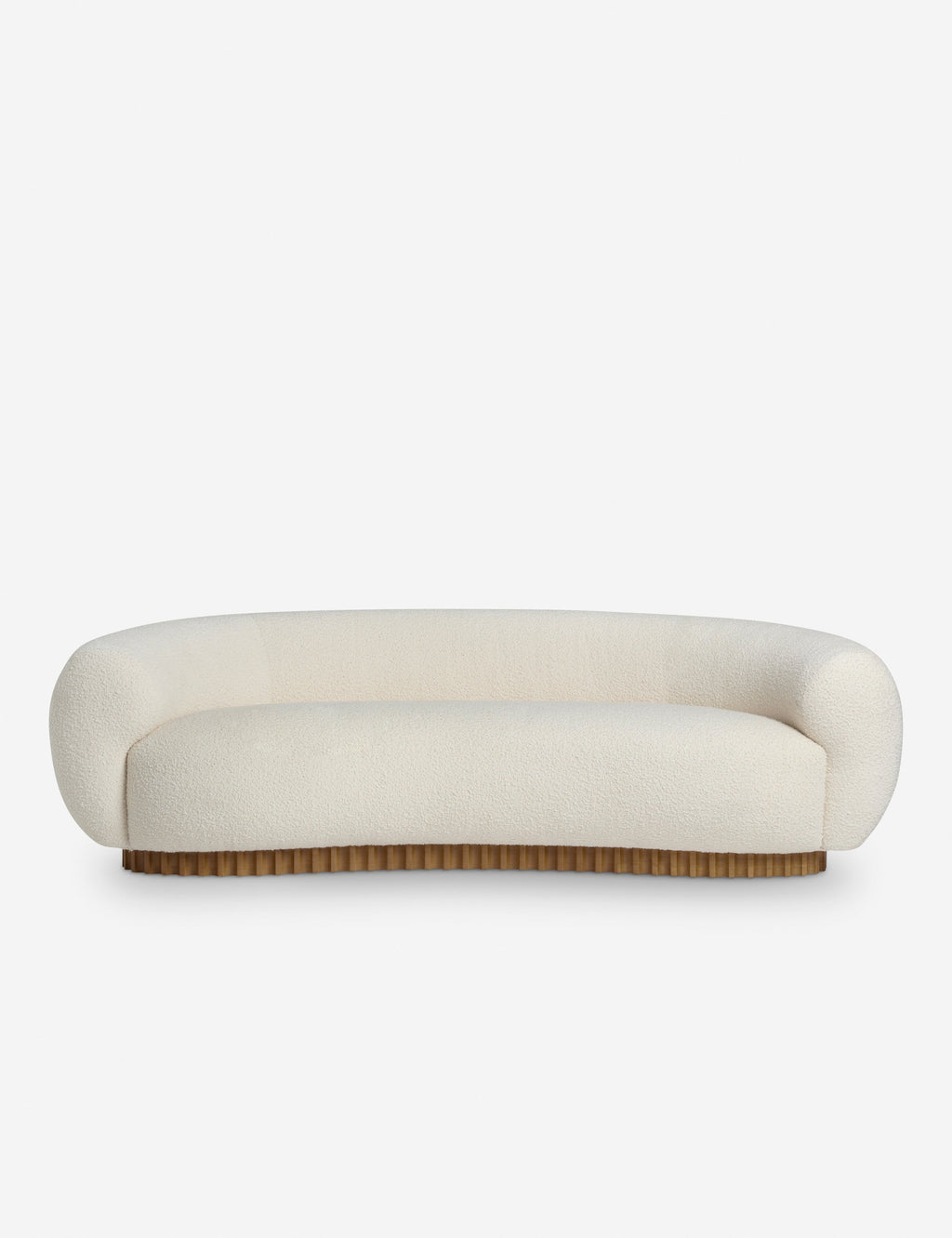 Lulu and Georgia - Open Box: Billow Sofa, Ivory Boucle by Sarah Sherman Samuel