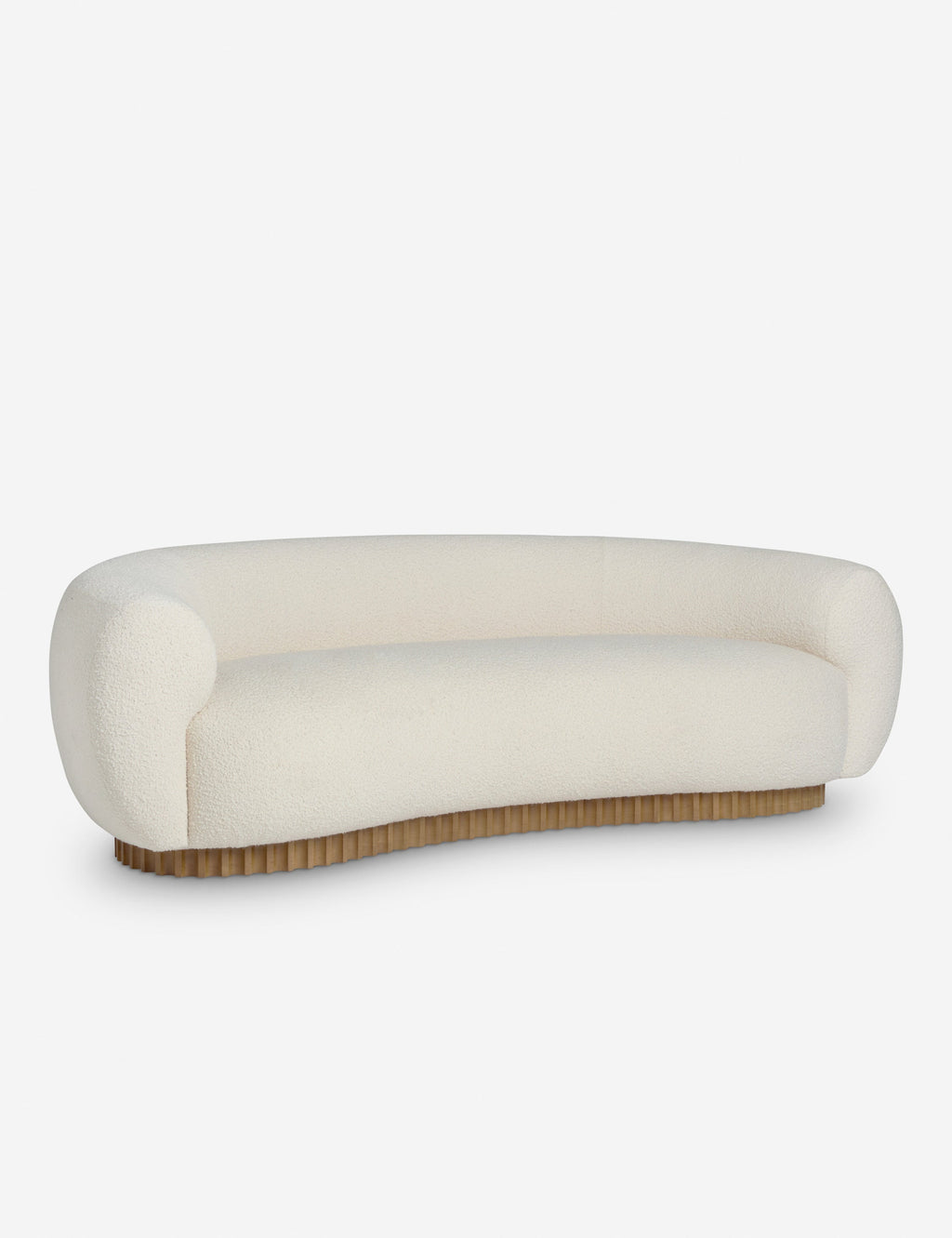 Lulu and Georgia - Open Box: Billow Sofa, Ivory Boucle by Sarah Sherman Samuel