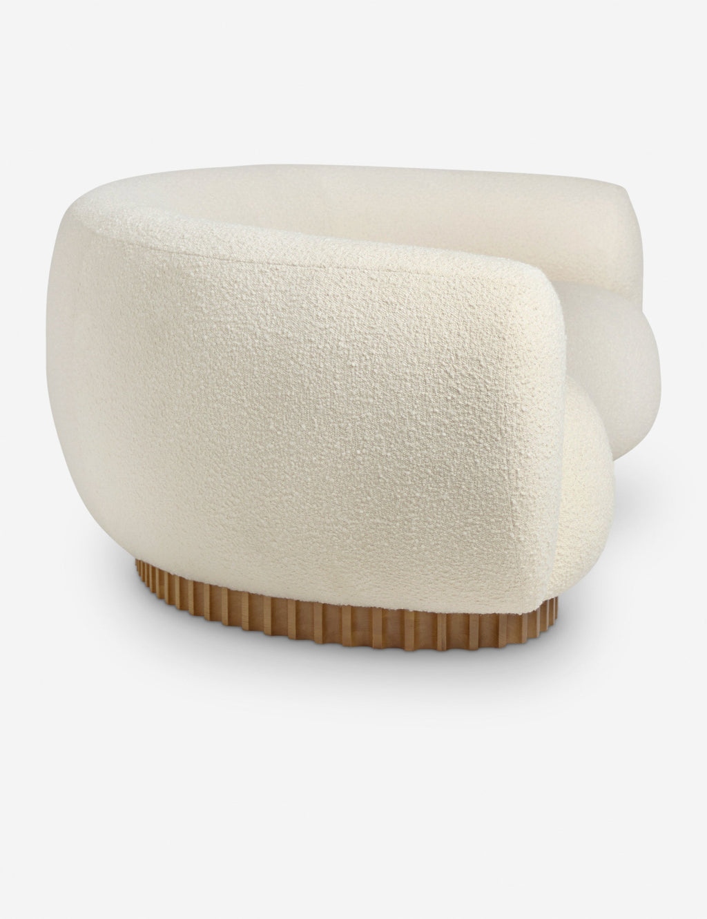 Lulu and Georgia - Open Box: Billow Sofa, Ivory Boucle by Sarah Sherman Samuel