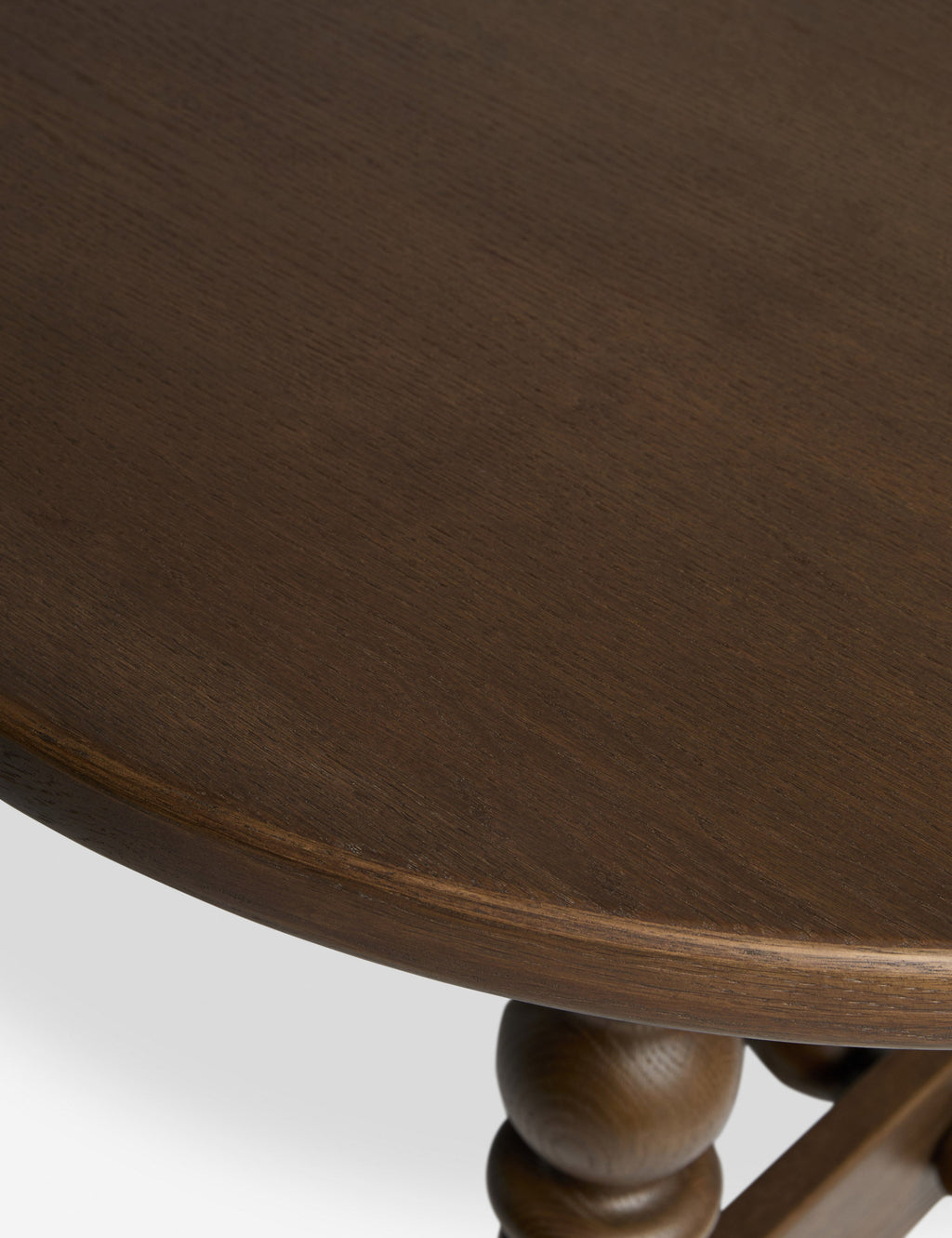 Lulu and Georgia - Open Box: Blume Oval Dining Table, Smoked Oak 98"W