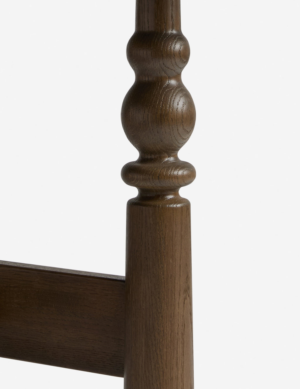 Lulu and Georgia - Open Box: Blume Round Dining Table, Smoked Oak 60"W