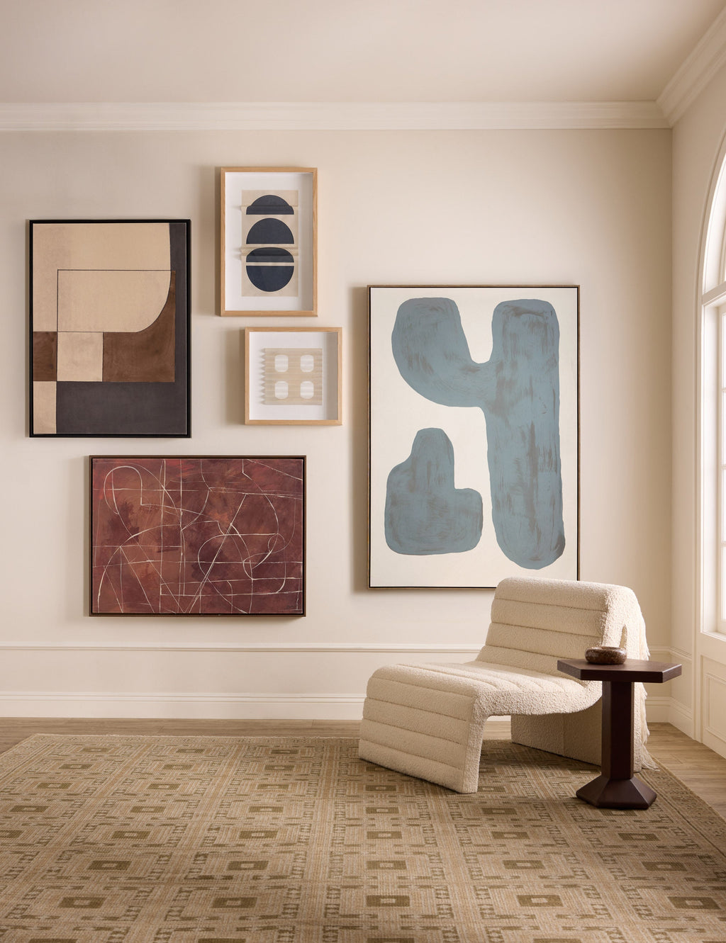 Lulu and Georgia - Angular Journey III Wall Art by Bobby Berk