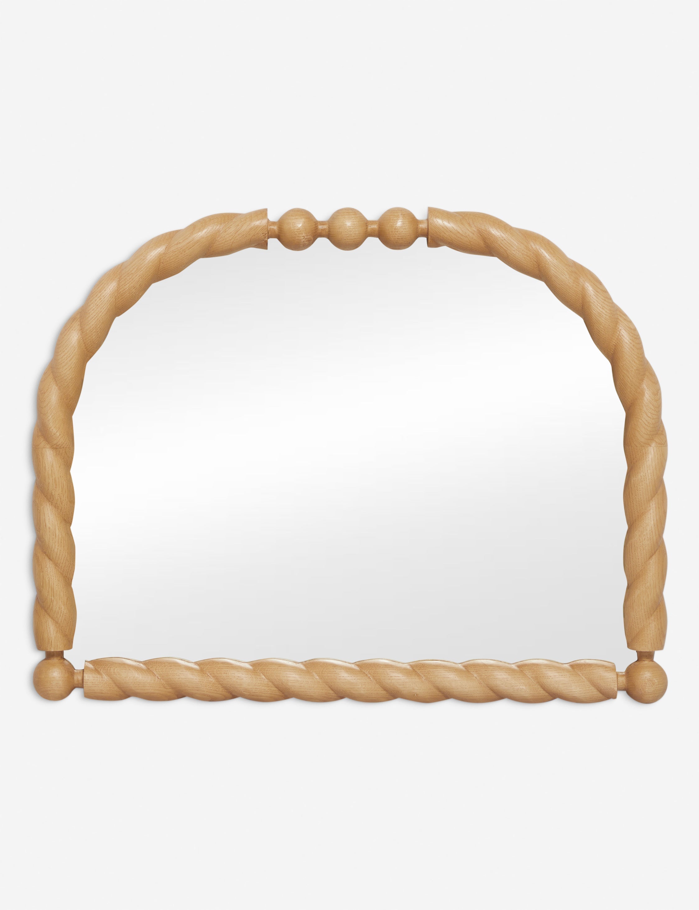 Lulu and Georgia - Braided Mantel Mirror by Sarah Sherman Samuel